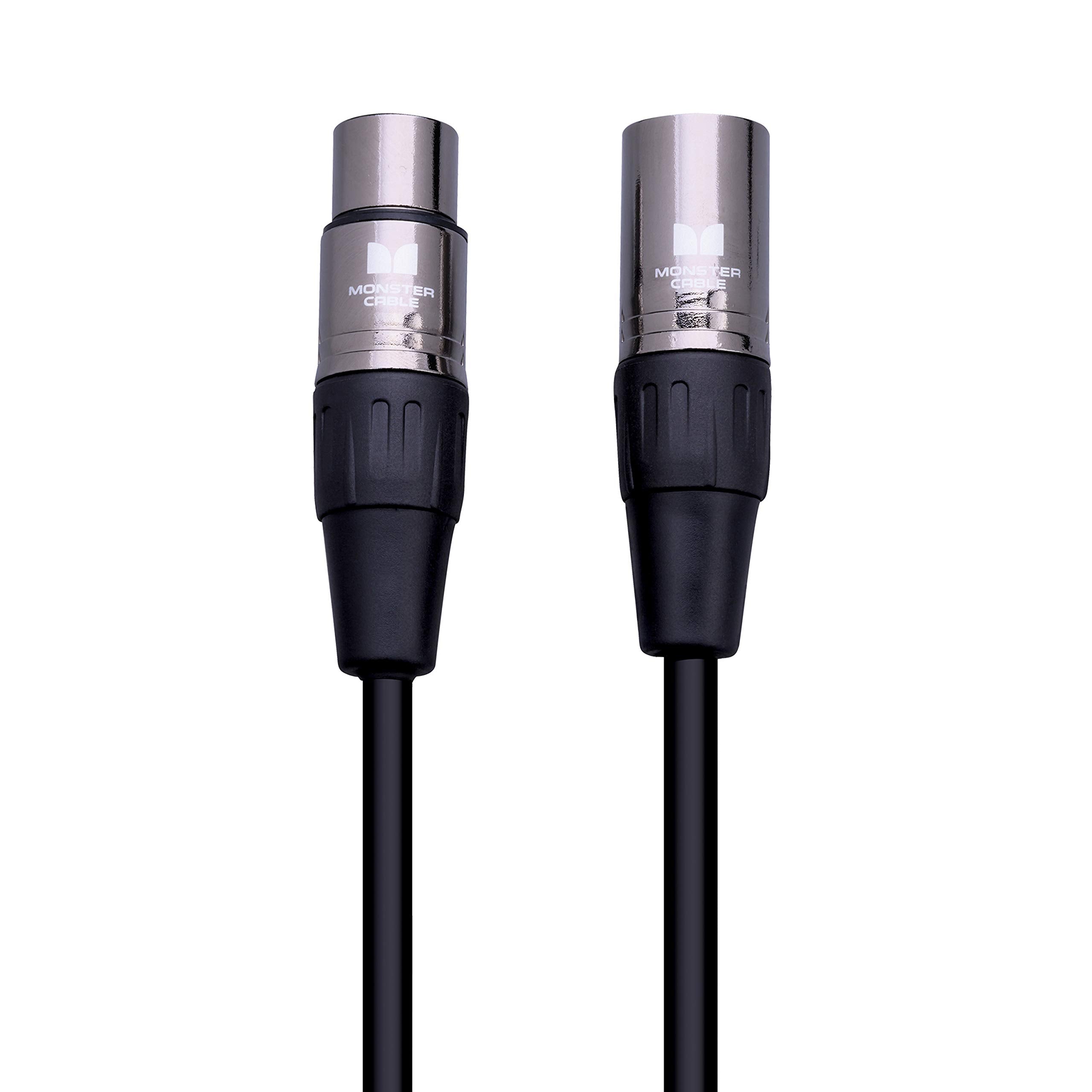 Monster Prolink Classic Microphone Cable: 10 Ft, Silver Contact Xlrs