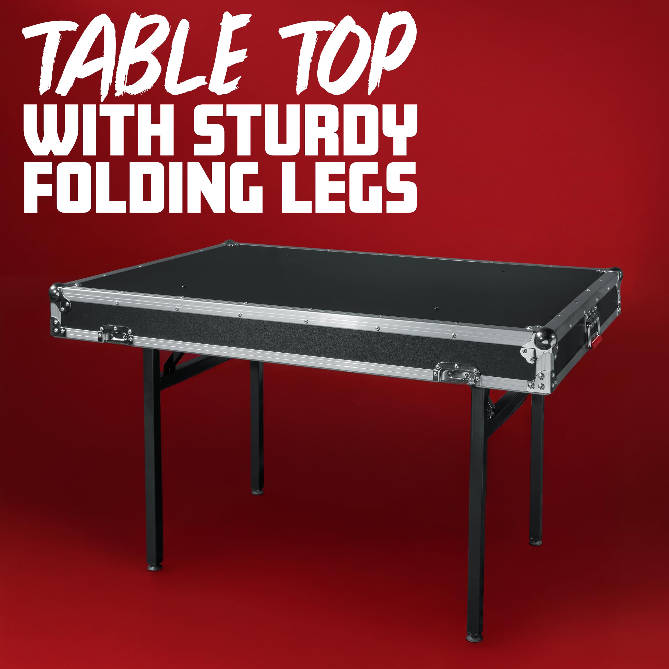 Gator Cases G-Tour Portabable Lounge Furniture Set, Ata Road Styled Case Breaks Down Into (2) Chairs, (2) Ottomans, And Table (G