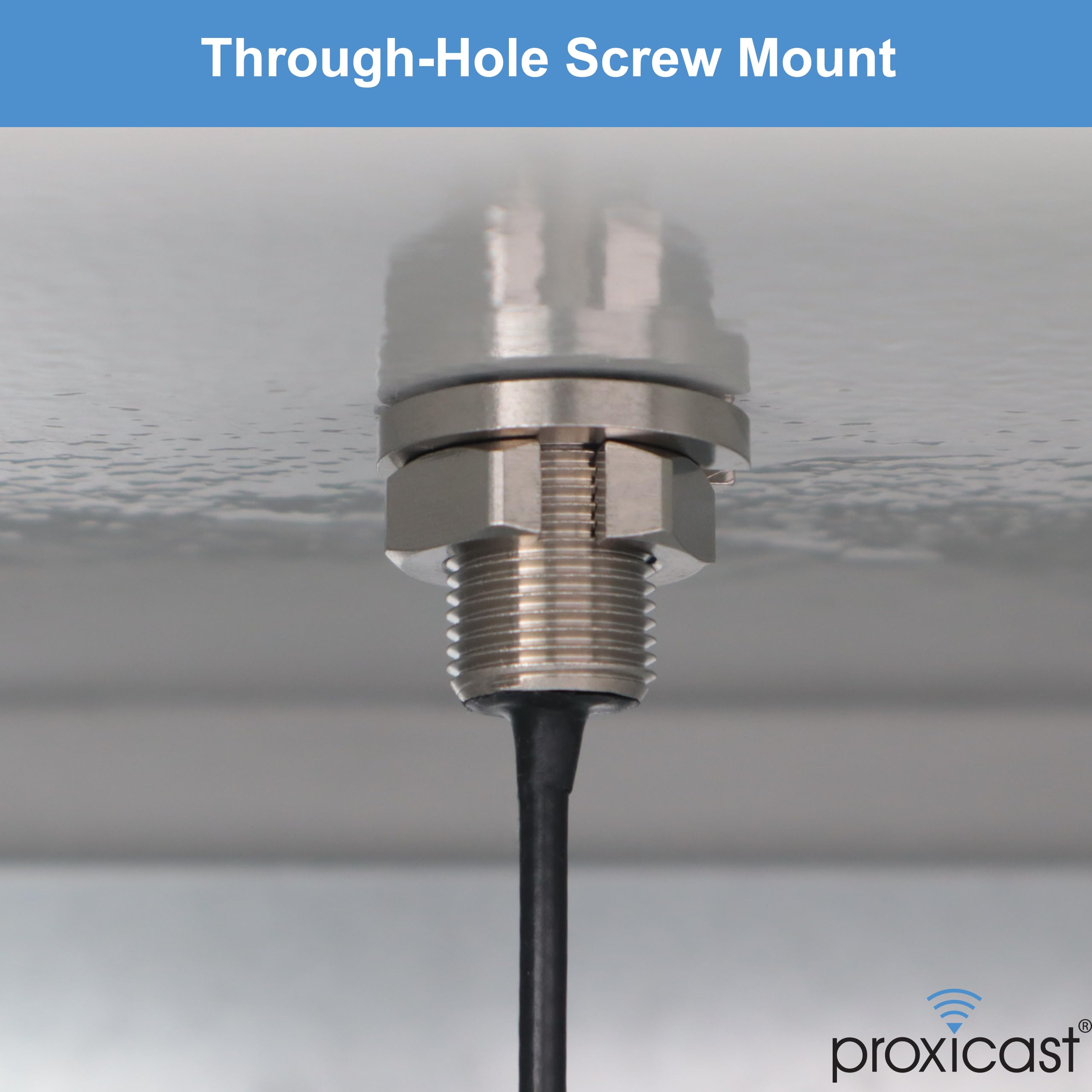 Proxicast Active/Passive Gps Antenna Sma - Through Hole Screw Mount Puck Antenna With Straight Sma Male Connector On 3 Ft Coax L
