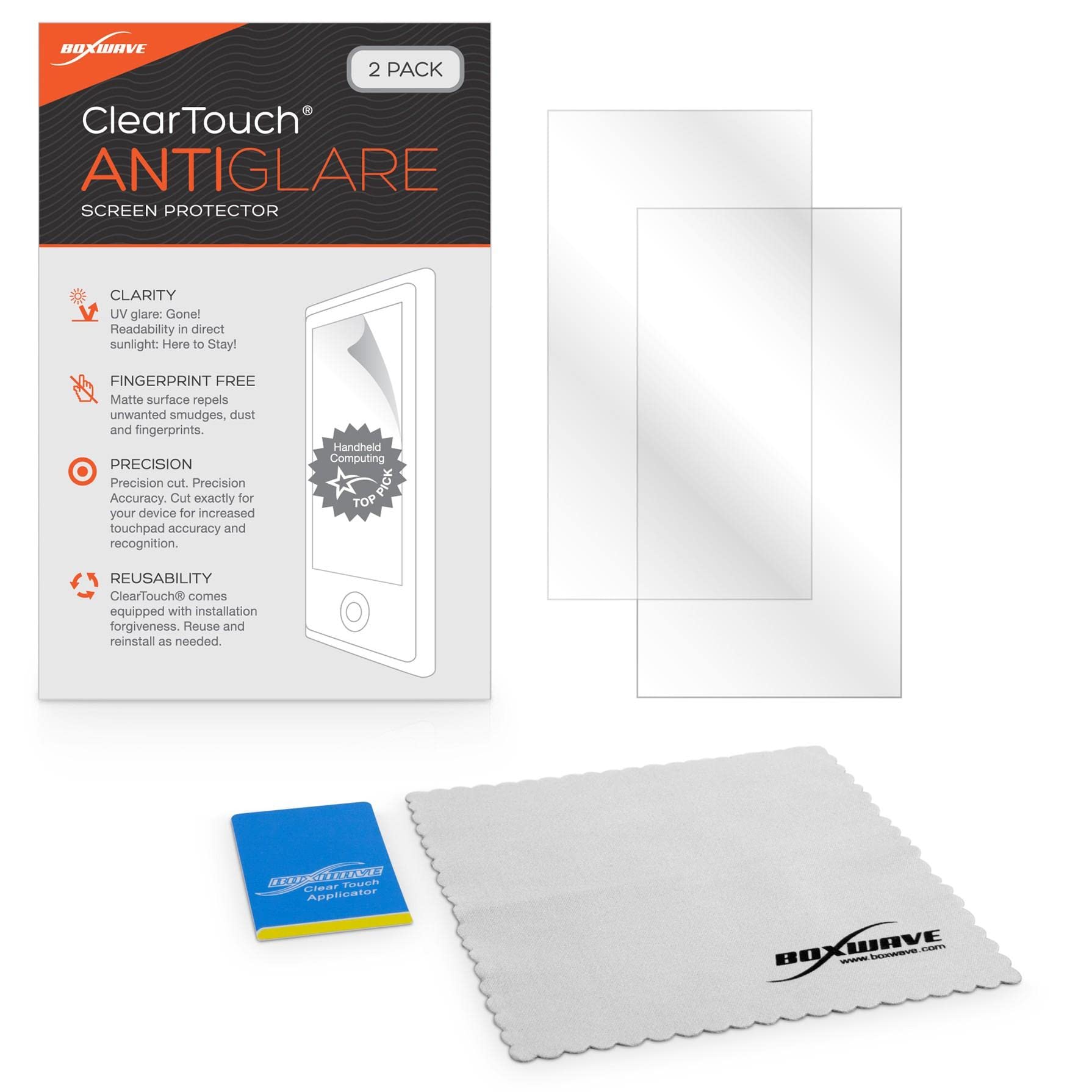 Boxwave Screen Protector Compatible With Garmin Foretrex 601   Cleartouch Anti Glare (2 Pack), Anti Fingerprint Matte Film Skin