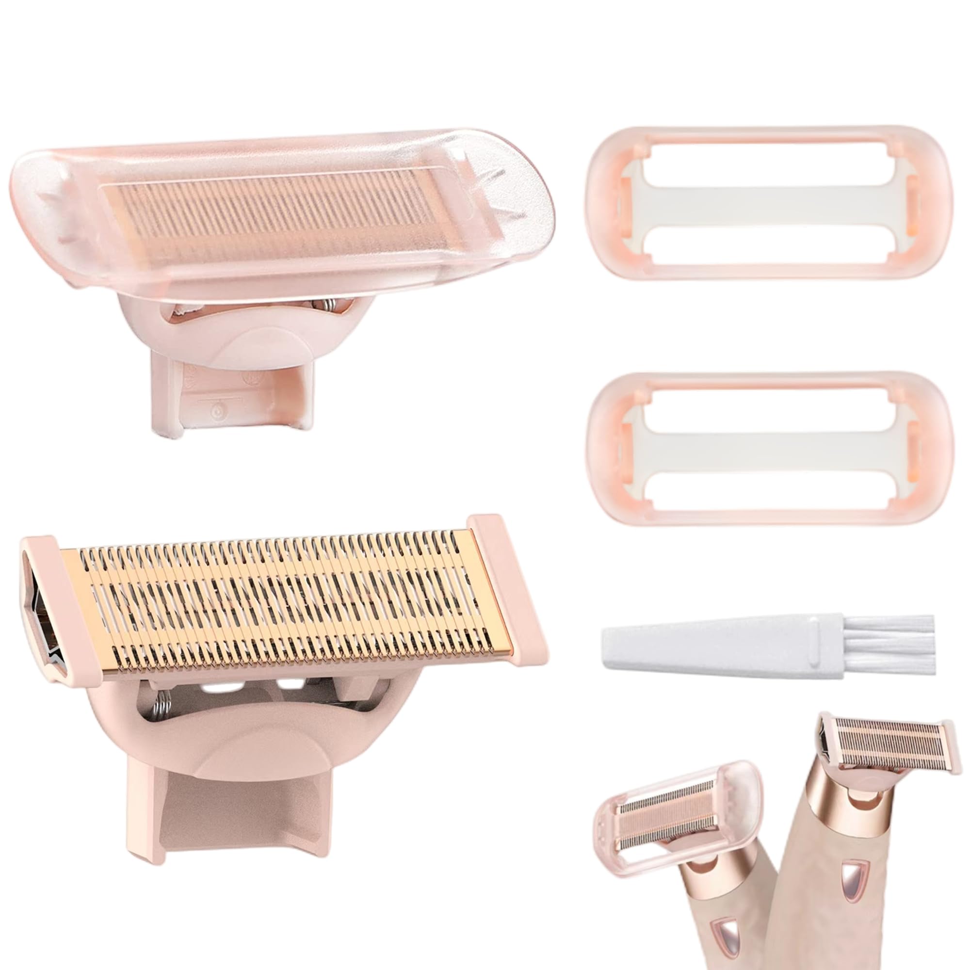 Razor Replacement Heads Compatible With Flawless Nu Razor,Body Replacement Heads For Finishing Touch Flawless Razor For Women,Ha