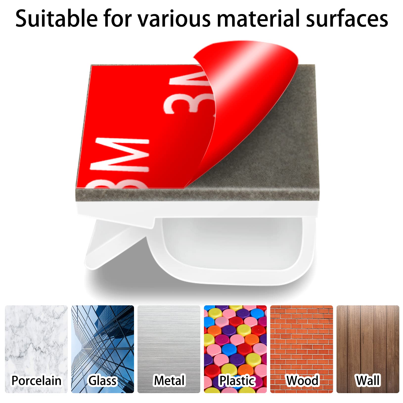 100 Pcs Cable Clips, Adhesive Cable Organizer Cord Holder Wire Clip Wire Management Self Adhesive Hooks Wire Holder For Office,