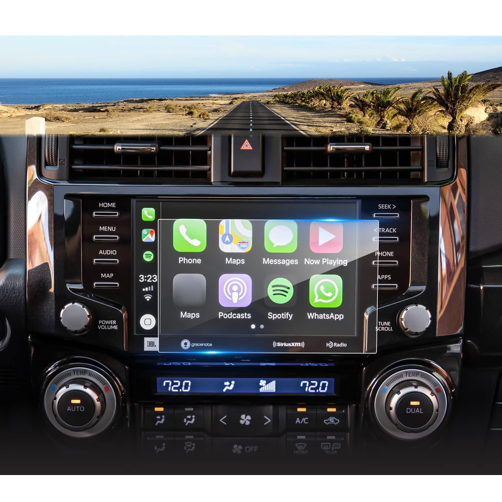 Coleya Updated 2020 2023 2024 4Runner Screen Protector For Toyota 4Runner (Sr5/Sr5 Premium/Trd Sport/Trd Off Road/Limited/Trd Pr