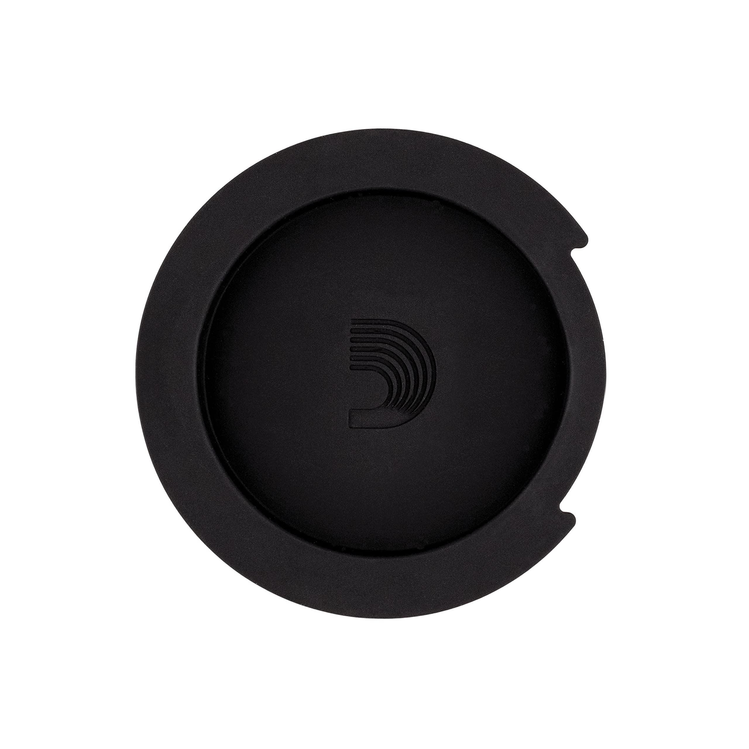 Daddario Accessories Screeching Halt Acoustic Guitar Soundhole Cover   Acoustic Guitar Accessories   Eliminates Feedback,Black