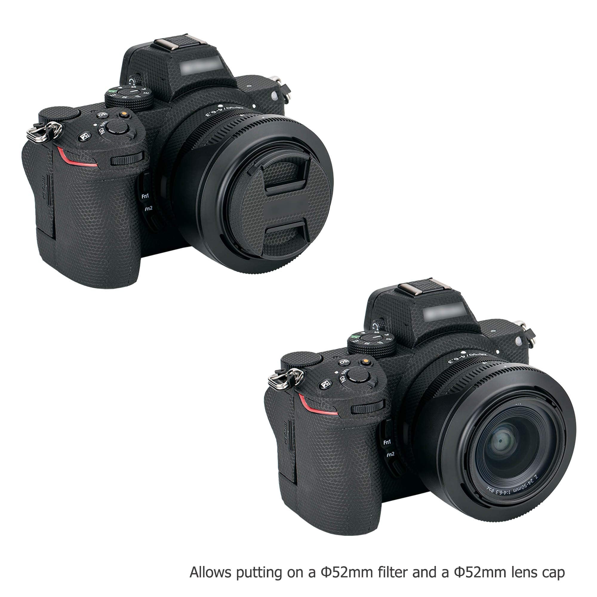 Petal Style Bayonet Lens Hood Shade For Nikon Nikkor Z 24 50Mm F/4 6.3 Lens On Nikon Z5 Z6 Z6 Ii Z7 Z7 Ii Replace Nikon Hb 98