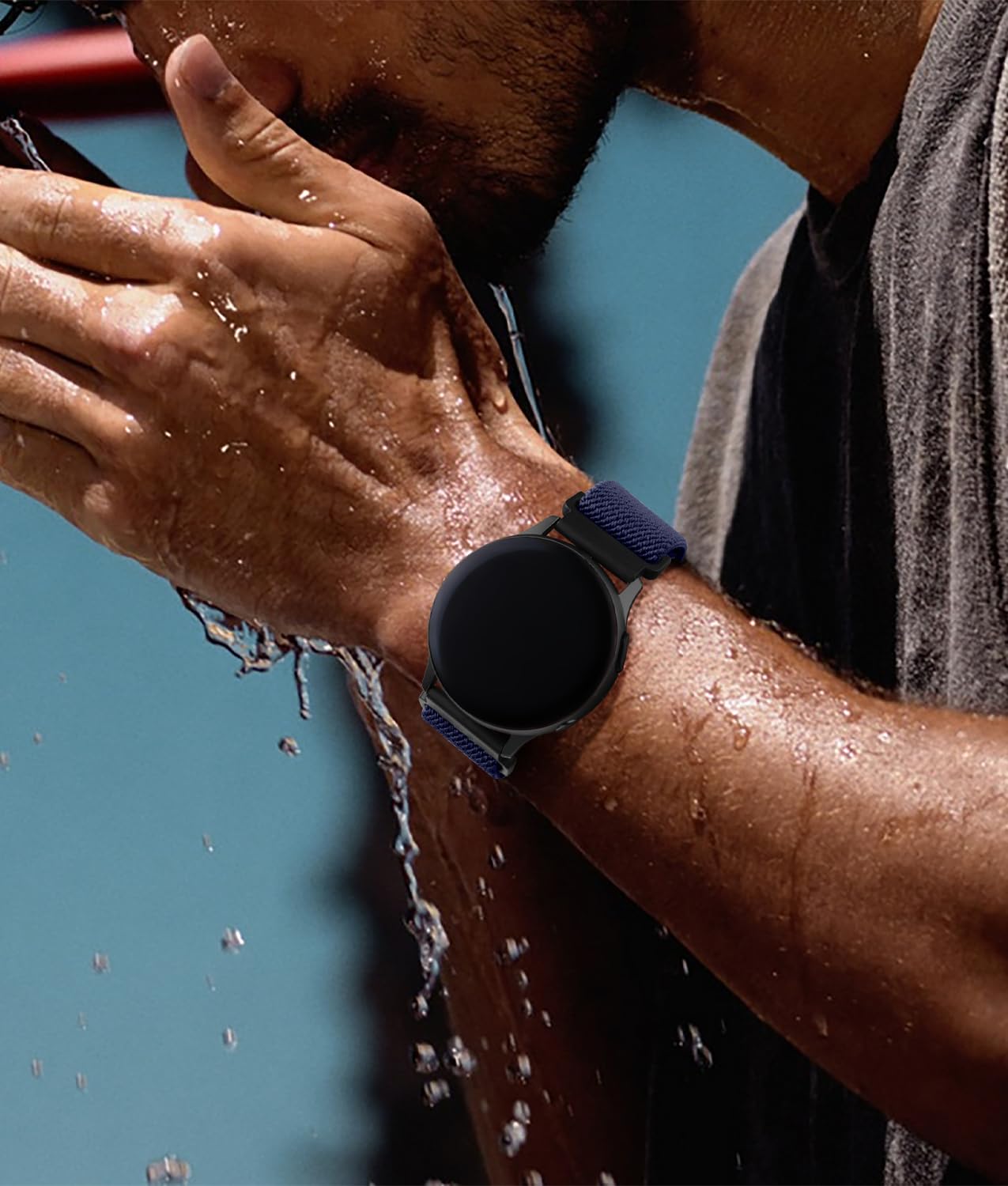 Lerobo Elastic Bands Compatible With Samsung Galaxy Watch 7/6/5/4 40Mm 44Mm/Watch 6 Classic 43Mm 47Mm/Watch 5 Pro 45Mm/Watch 4 C