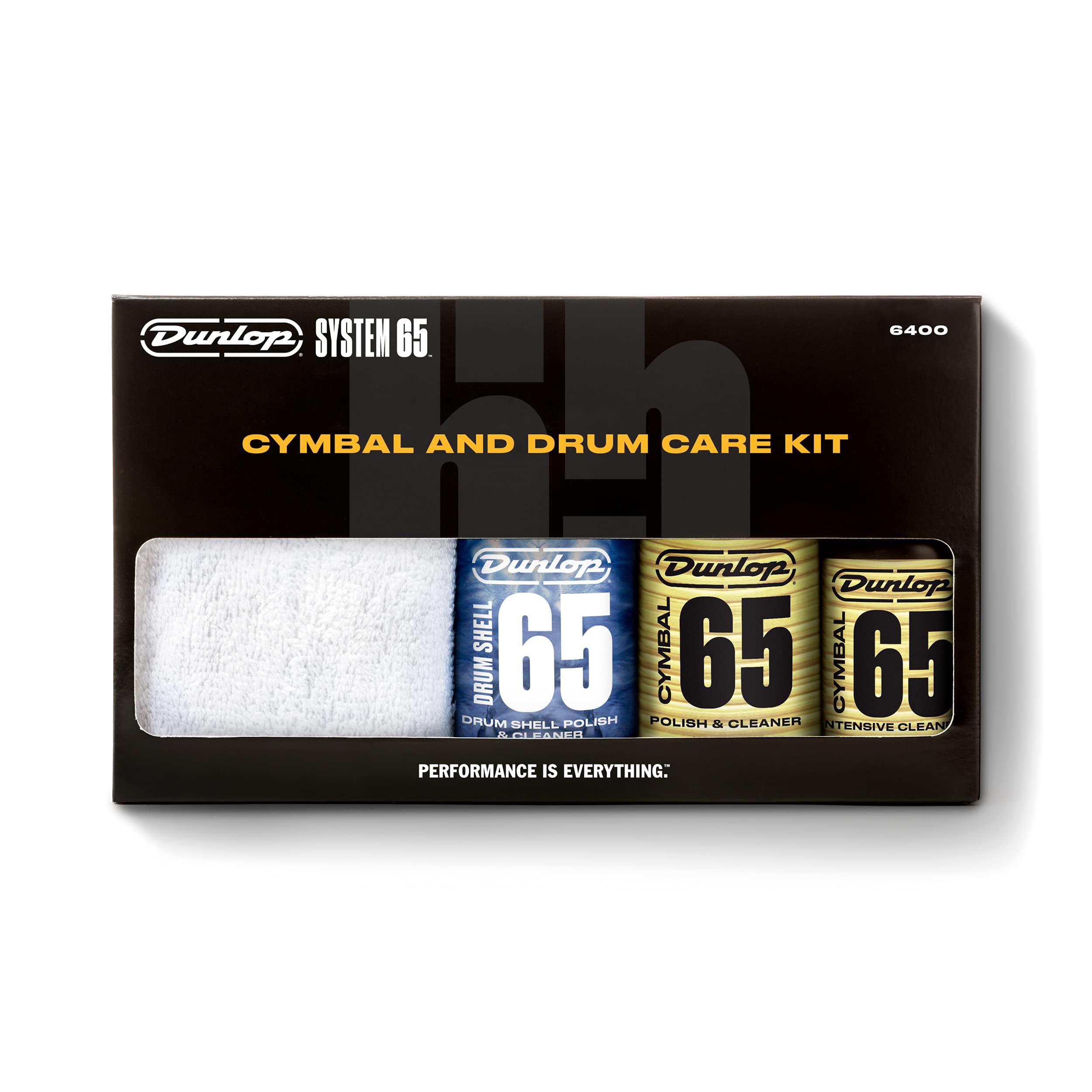 Dunlop 6400 System 65 Cymbal & Drum Care Kit