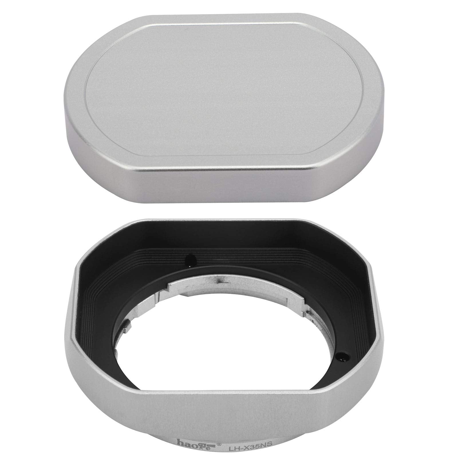 Metal Bayonet Lens Hood For Fujifilm Xf 35Mm F2 R Wr Fujinon Xf 23Mm F2 R Wr,Xc 35Mm F2,With Cap, Fuji 35Mm F2 Lens Hood, Fuji 2