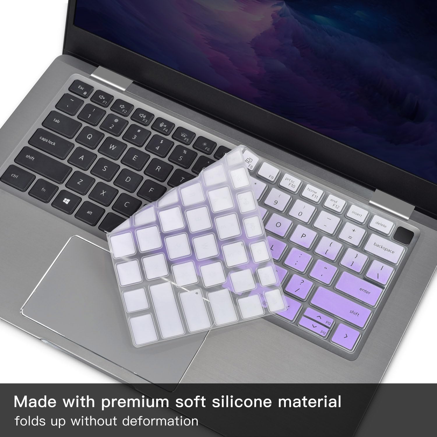 Keyboard Cover Skin For 14'' Dell Latitude 3440 3450 5450 5440 5430 5431 5420 14'', Dell Latitude 7450 7440 7430 7420 7410 9420