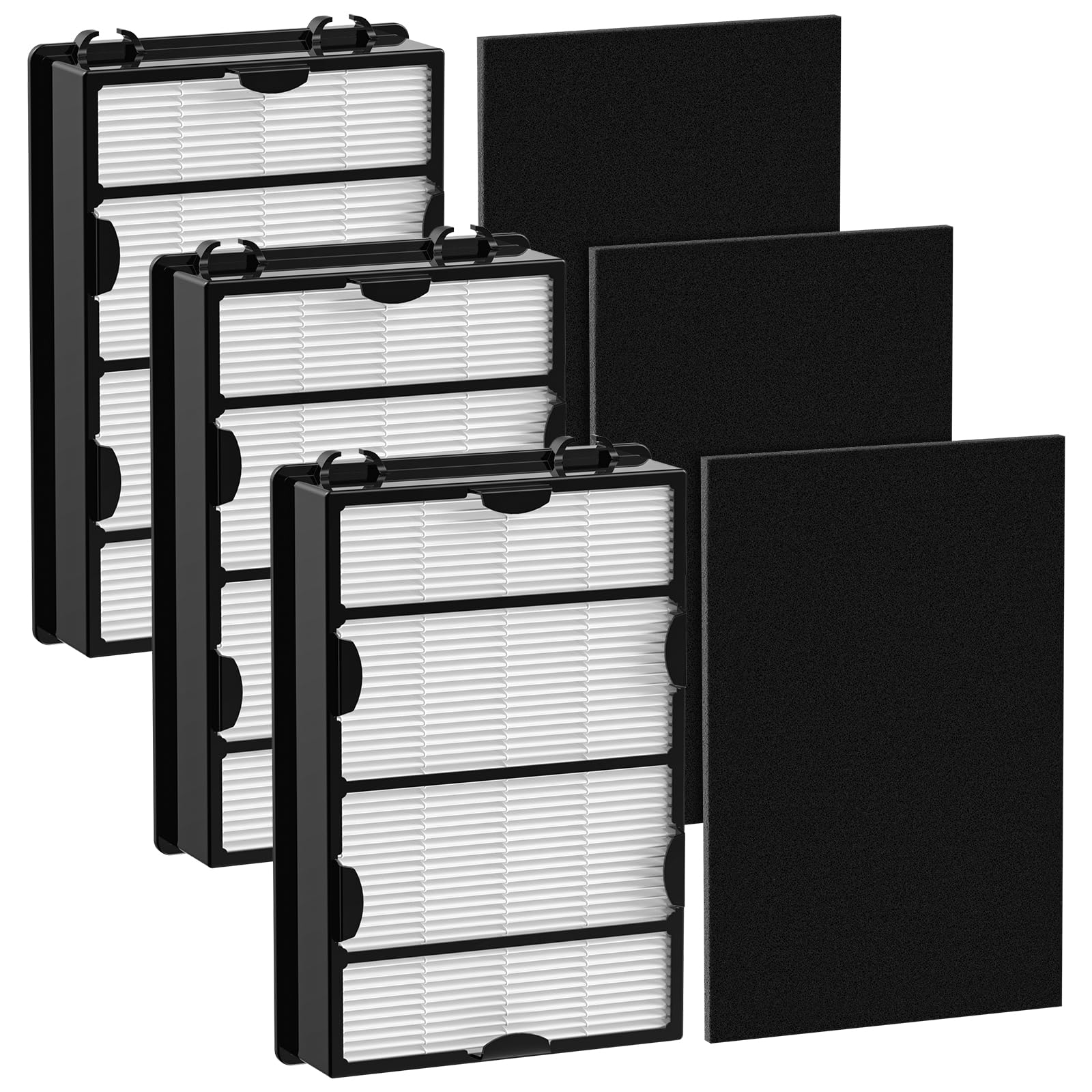 HAPF600 HEPA Filter Replacement Compatible with Holmes Air Purifier HAPF600 HAPF8650 HAP615 HAP625 HAP650, 3 Filter Replacement 