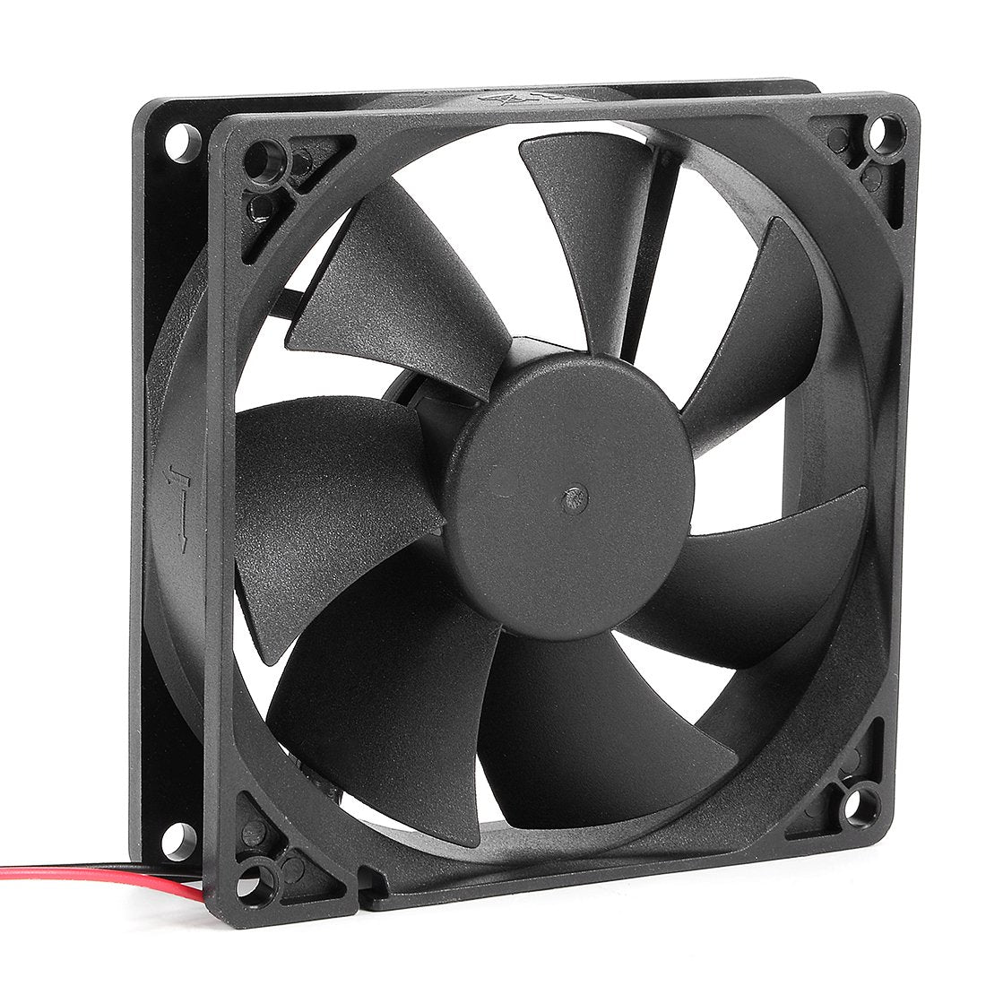 Uxcell 92Mm X 92Mm X 25Mm 9225 24V Dc Cooling Fan With Long Life Dual Ball Bearings