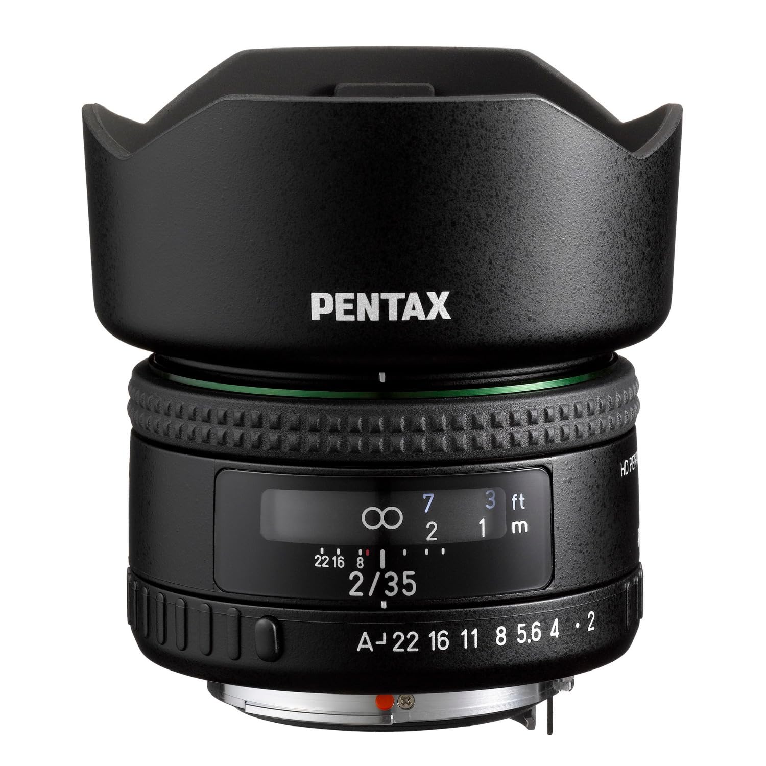 HD PENTAX-FA35mmF2 Versatile Wide-Angle Lens Latest HD Coating minimizes Flare and Ghost SP Coating to Repel Stains New Exterior