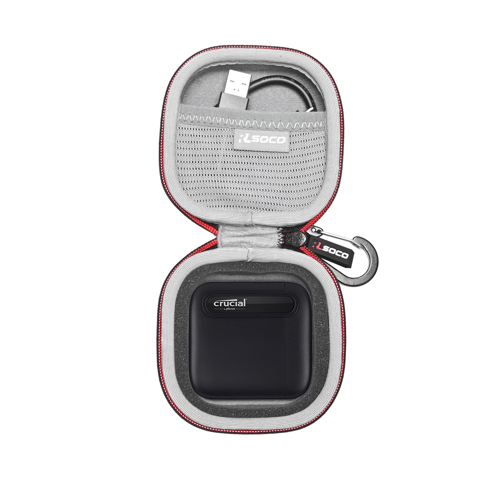 Rlsoco Hard Case For Crucial X10 Pro/X9/X9 Pro/X6 4Tb/2Tb/1Tb/500Gb Portable Ssd,External Solid State Drive