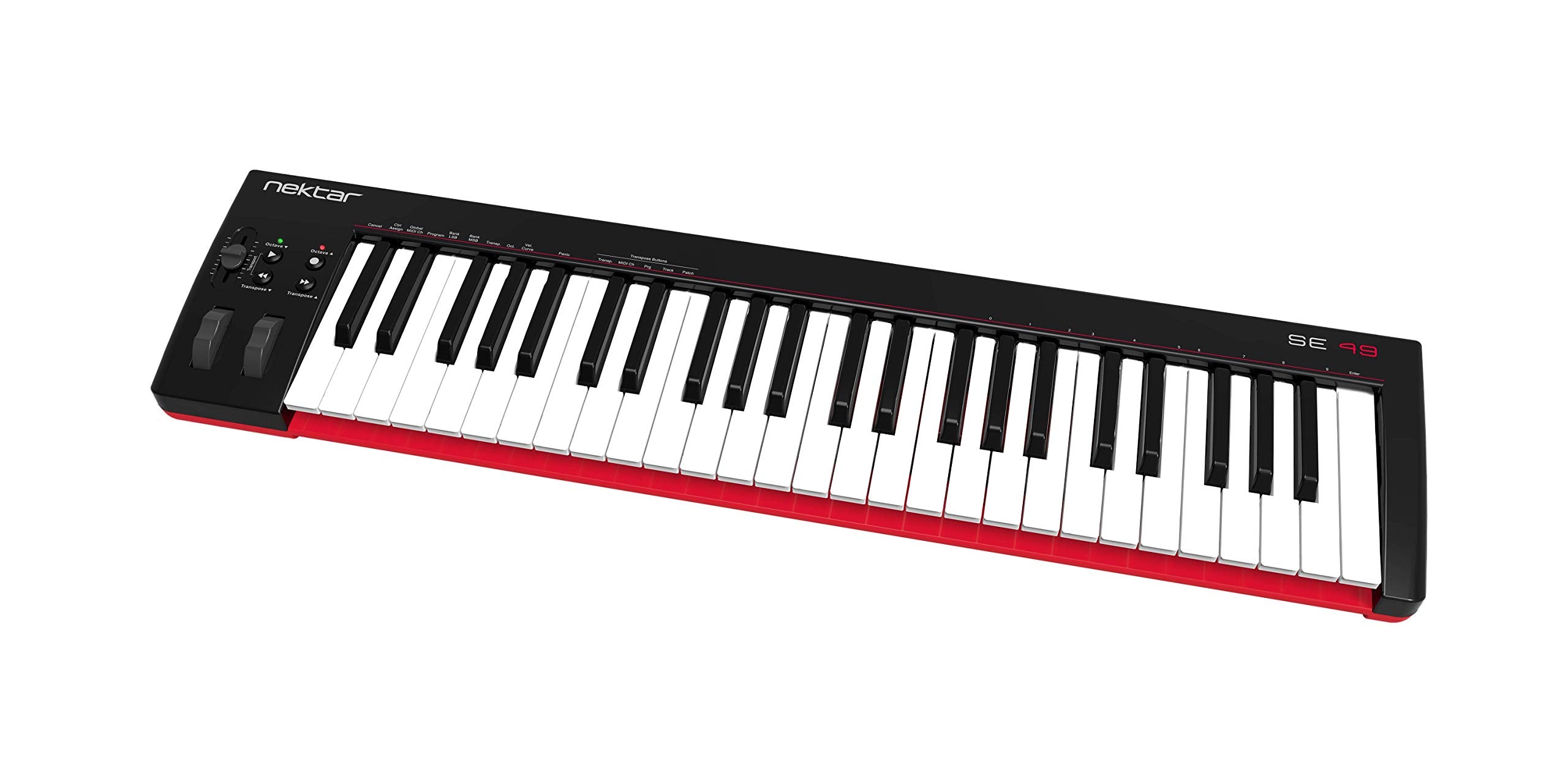 Nektar, 49 Key Midi Controller (Se49),Black White Grey