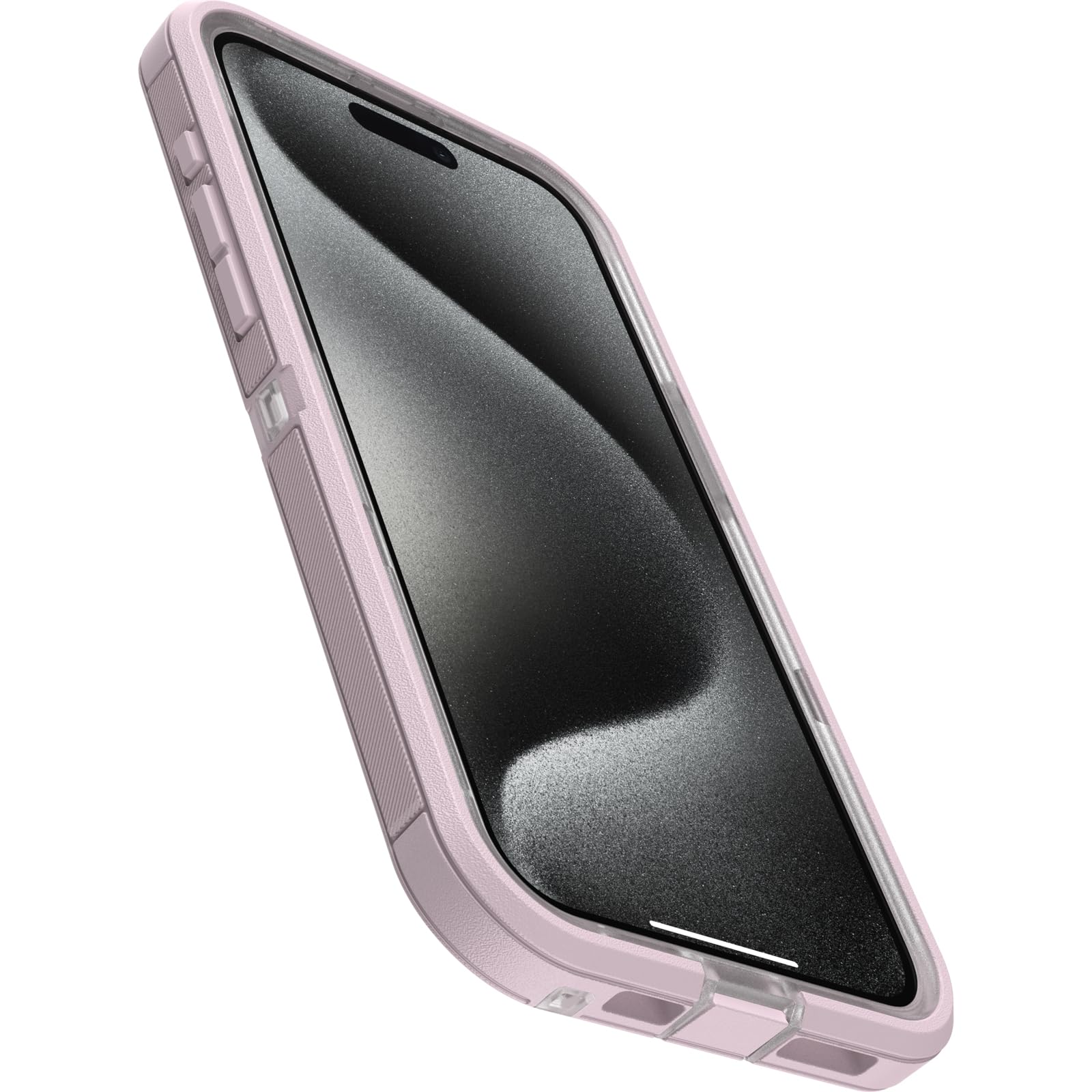 Otterbox Iphone 15 Pro Max (Only) Defender Series Xt Clear Case   Mountain Frost (Clear), Screenless, Rugged, Snaps To Magsafe,