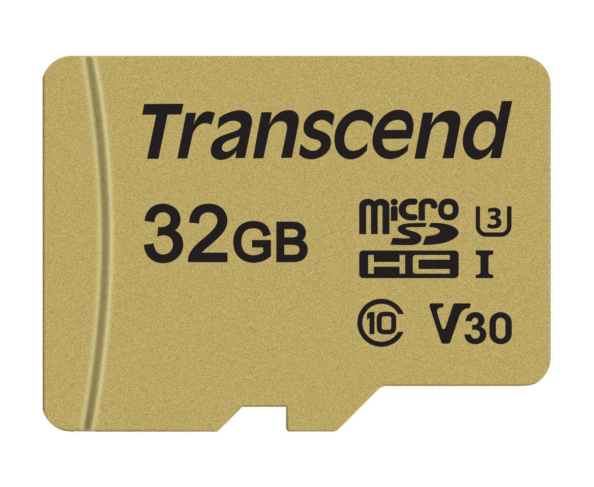 Transcend 32Gb Microsdxc/Sdhc 500S Memory Card Ts32Gusd500S