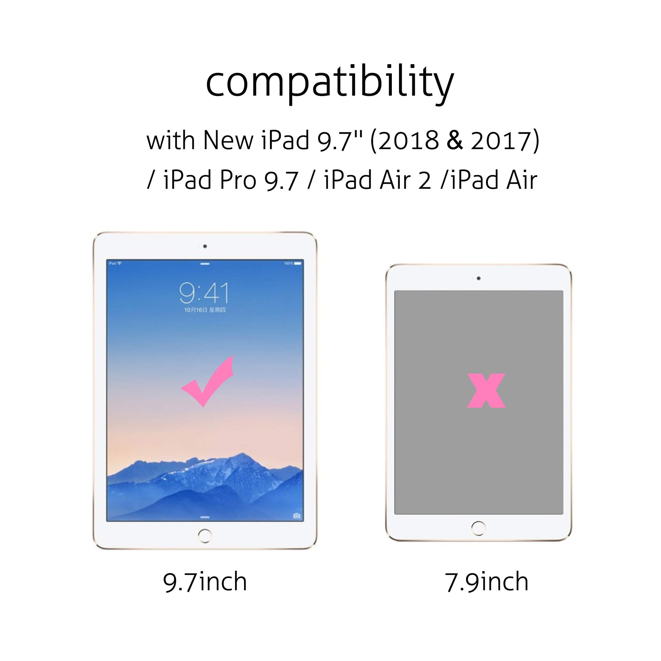 Ailun Screen Protector For Ipad (9.7-Inch,2018/2017 Model,6Th/5Th Generation),Ipad Air 1,Ipad Air 2,Ipad Pro 9.7-Inch 2016,Tempe