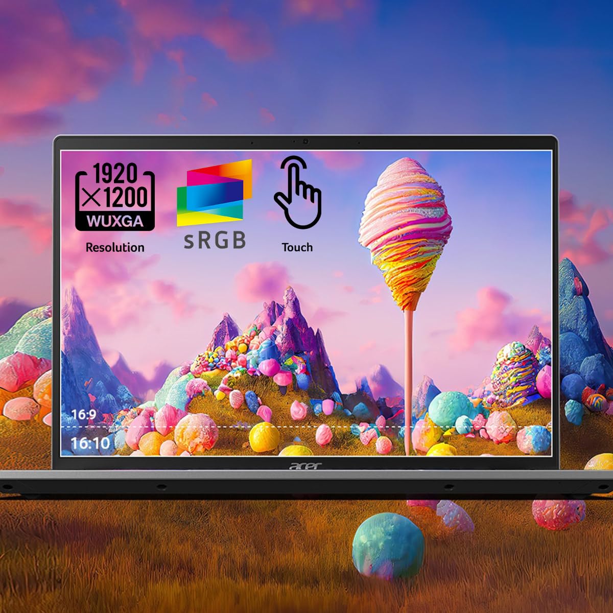 Acer Swift Go 14 Intel Evo Thin & Light Laptop | 14'' 1920 X 1200 Touch Display | Unlock Ai Experiences | Intel Core Ultra 7 Pro