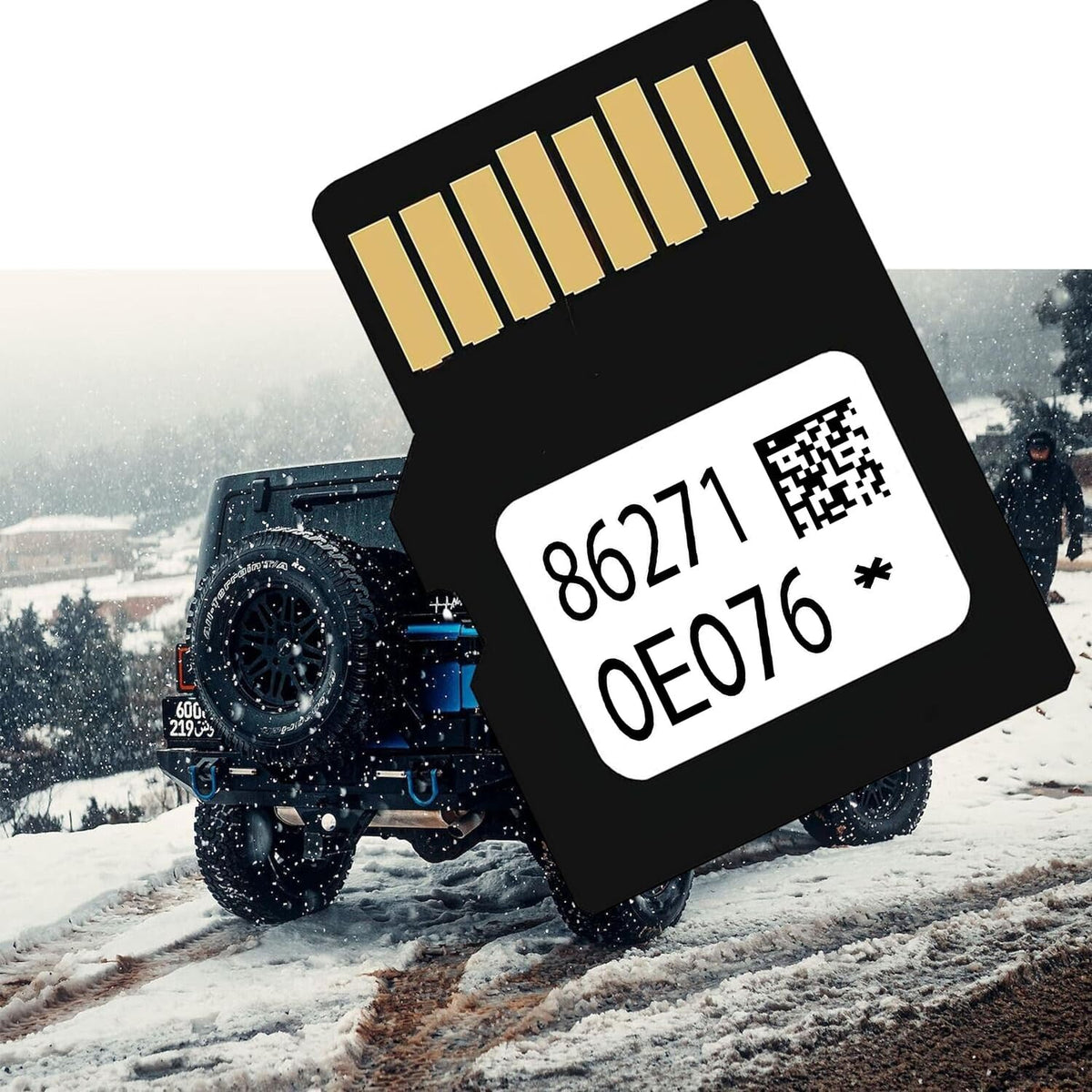 2024 Navigation Sd Card Compatible With Toyota 4 Runner Rav4 Camry Tundra Highlander Prius, Map Updated | Usa Canada Map | 86271