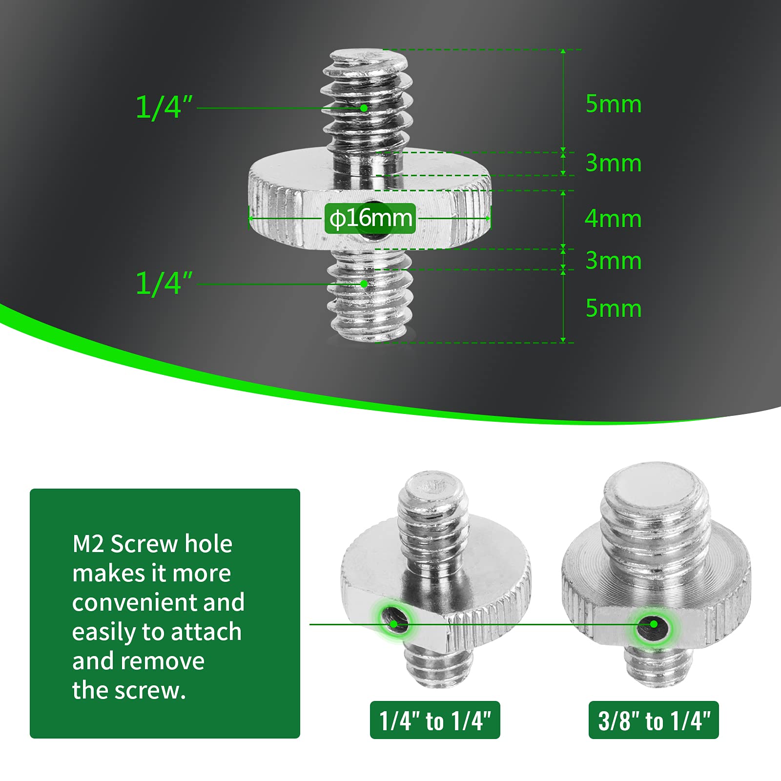 12V Regulated Surge Protection Metal P Tap D Tap Splitter For Arri|Red|Sony|Teradek |Smallhd|Dji|Tilta |Smallrig|V Mount|Gold Mount, 1/4' 20 Screw Threads Braided Kevlar Cable 17.7 Inches(Black