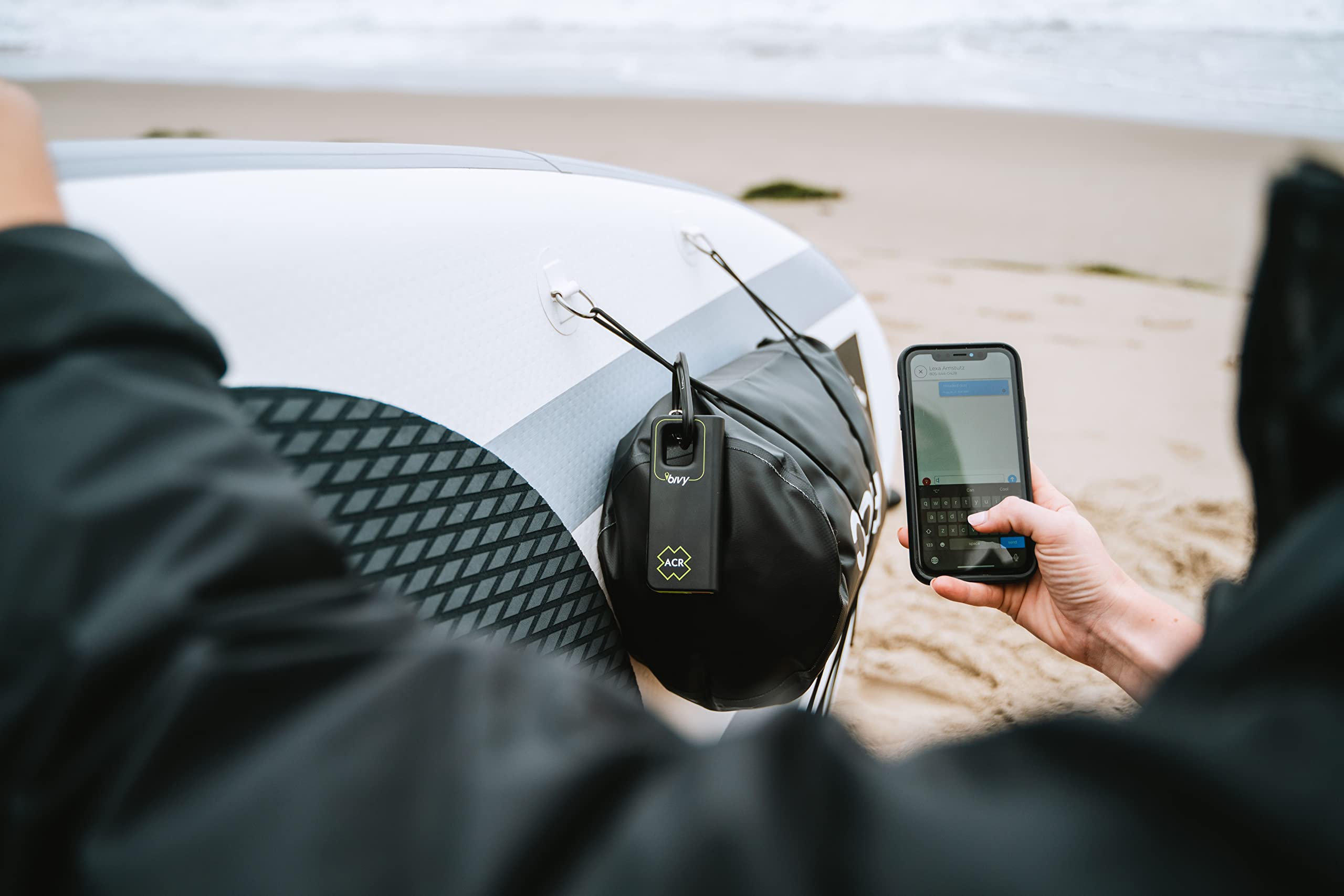 Acr Bivy Stick Satellite Communicator   Two Way Global Sms, Gps Tracker For Hiking Safety, Off Grid Communication, Sos Emergency Beacon, Satellite Messenger & Location Sharing   Ios/Android App