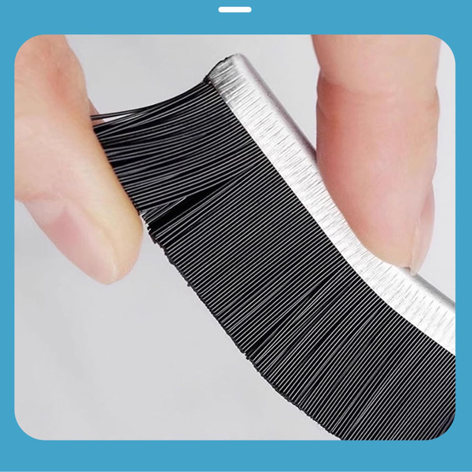 Crevice Cleaning Brush, Bathroom Gap Cleaning Brush, Hard Bristle Brush For Cleaning, Multifunctional Gap Brush, For Blind, Base