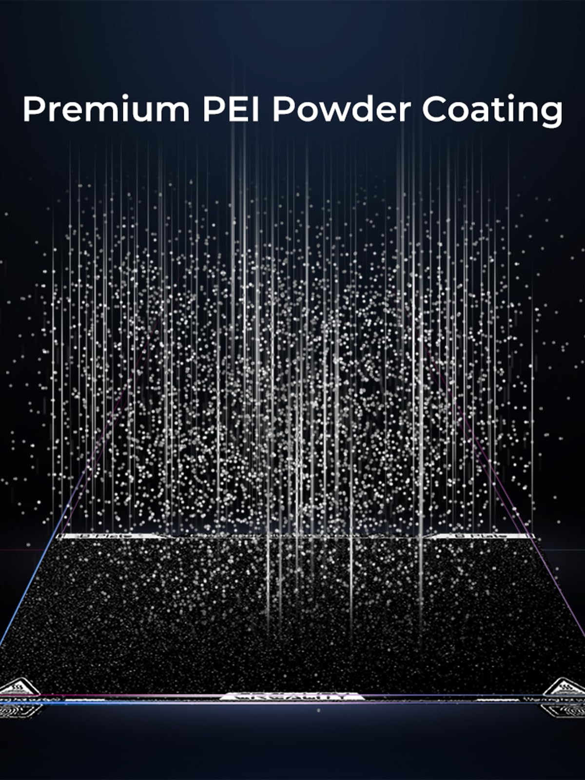 Creality K1 Pei Build Plate, Powder Coating, Magnetic 3D Printer Build Bed, For Creality K1/Ender 3 V3 Se/Ender-3 S1/Ender-3 S1