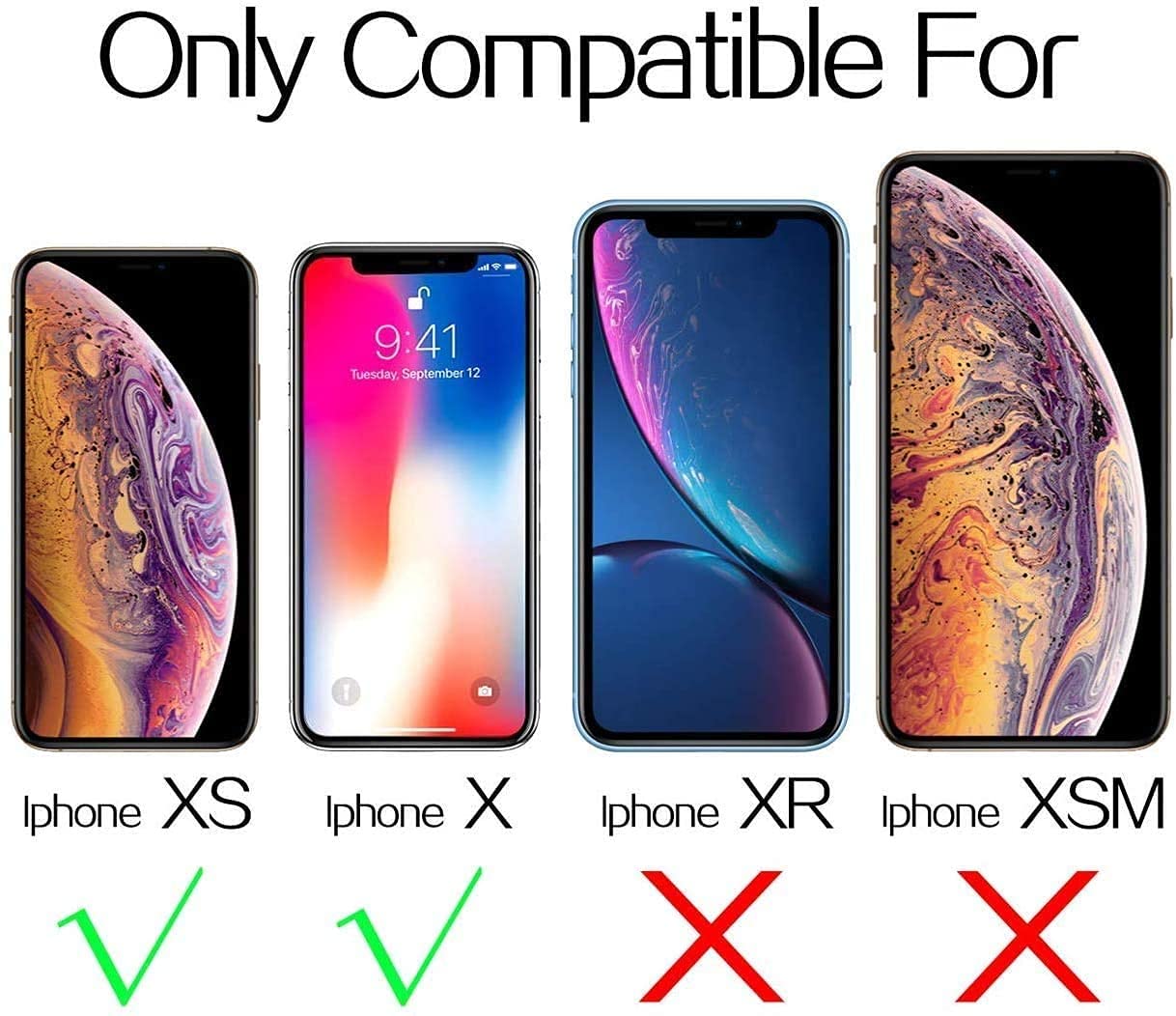 Leyi For Iphone 10 Case, Iphone X Case With [2 X Tempered Glass Screen Protector] For Men, Full Body Shockproof Soft Liquid Sili