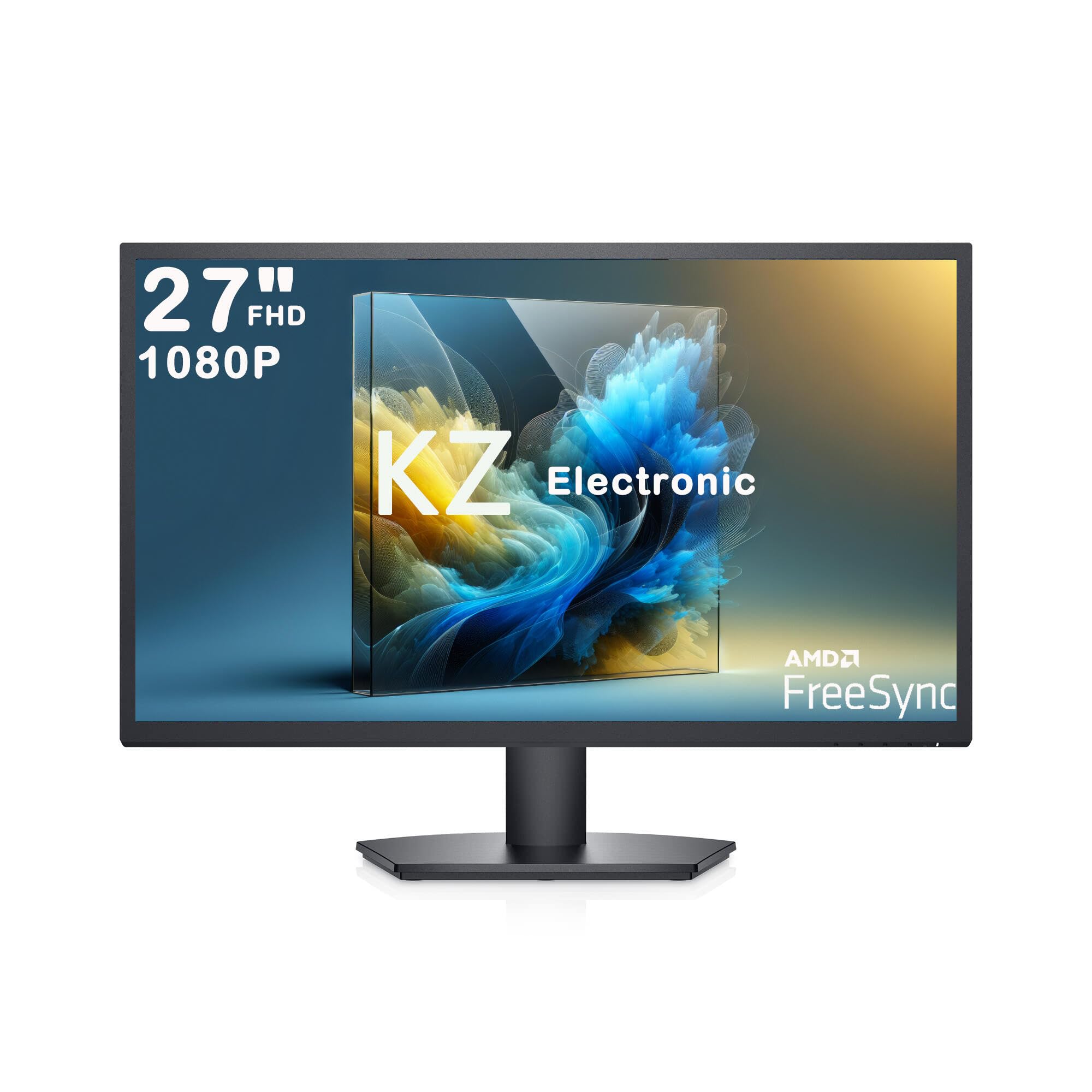Hp 24'' Fhd Monitor - Ips Led - Amd Freesync - 75Hz - Vesa - Low Blue Light - Flicker Free - Anti-Glare, Hdmi & Vga, Black