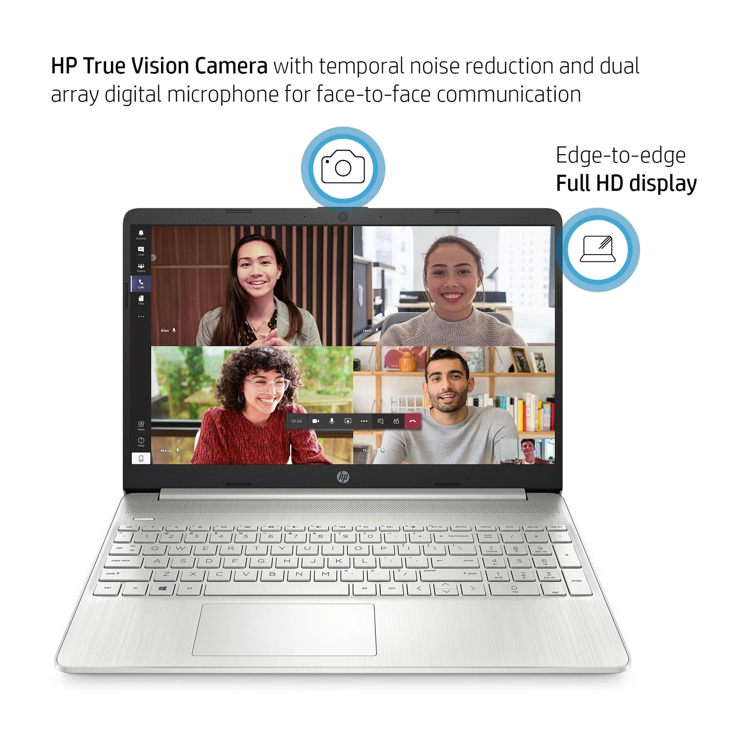 Hp 15 Business & Student Laptop, 15.6'' Fhd Micro-Edge Display, Intel Core I5-1135G7 Up To 4.2Ghz, 16Gb Ram 3200Mhz, 512Gb Nvme