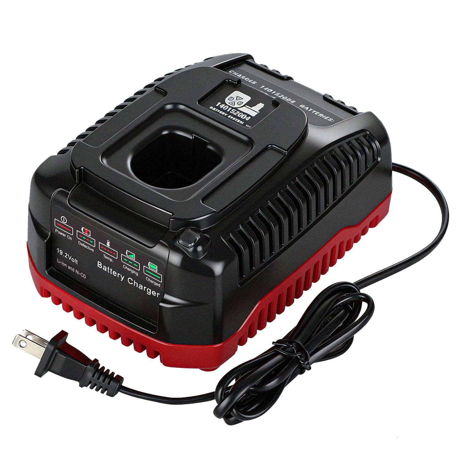 Choerinton Charger Replacement for Craftsman 19.2V Battery Charger C3 140152004 DieHard XCP Li-ion Ni-CD Battery 1425301 1323903