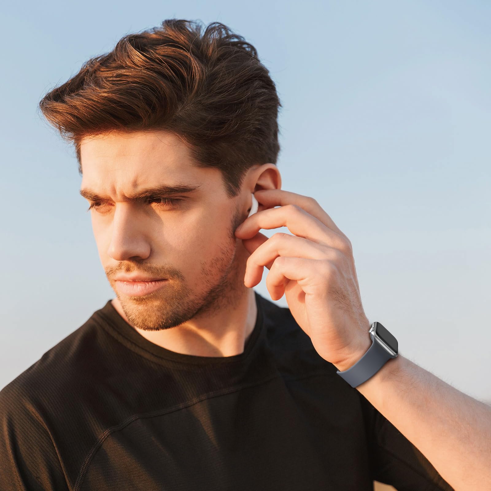 Compatible With Apple Watch Bands For Men 40Mm 41Mm 42Mm 44Mm 45Mm 49Mm Women, Iwatch Bands For Men, Apple Watch Ultra 2 Band, S