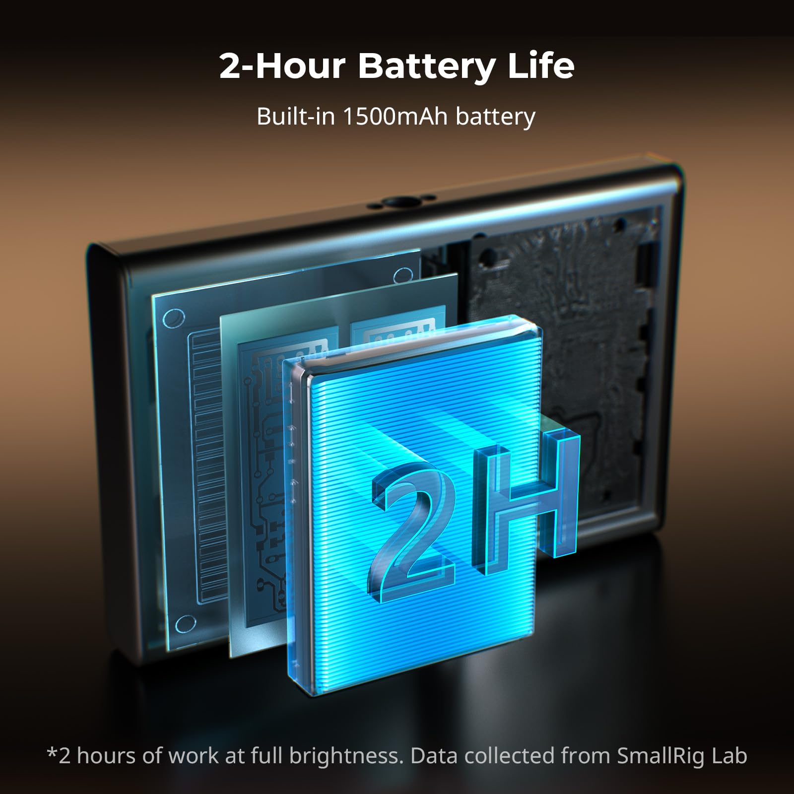 Smallrig Phone Vlog Selfie Monitor Screen For Iphone For Huawei For S24/S25, W/Magnetic Phone Holder Clip Mount & Wireless Remot