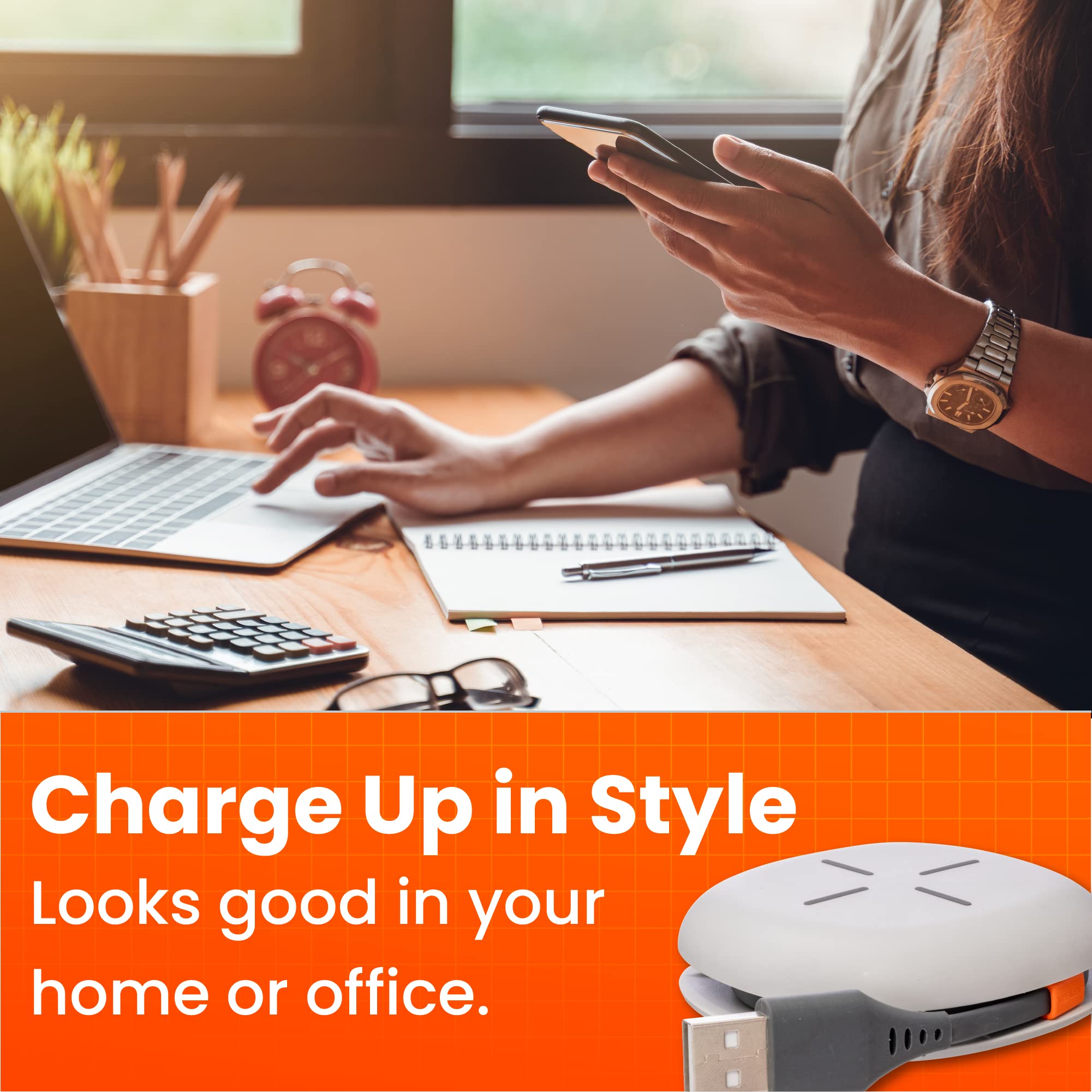 Ventev Wireless Chargewrap Mini, Qi Certified Charger For Most Wireless Enabled Devices (Wcwminivnv)