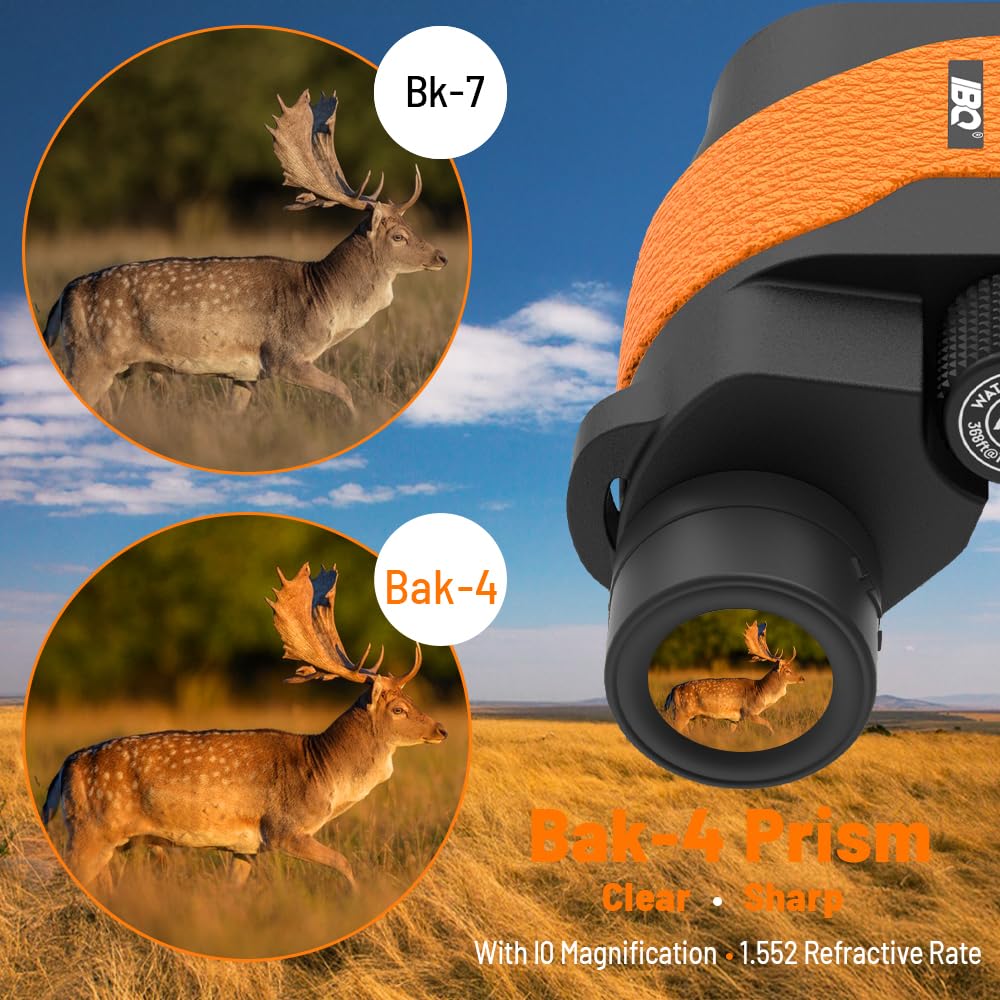 15X36 Compact Binoculars For Kids, For Adults, Bak4 Prism Fmc Lens, Ipx7 Waterproof Binoculars For Bird Watching, Outdoor Sport,