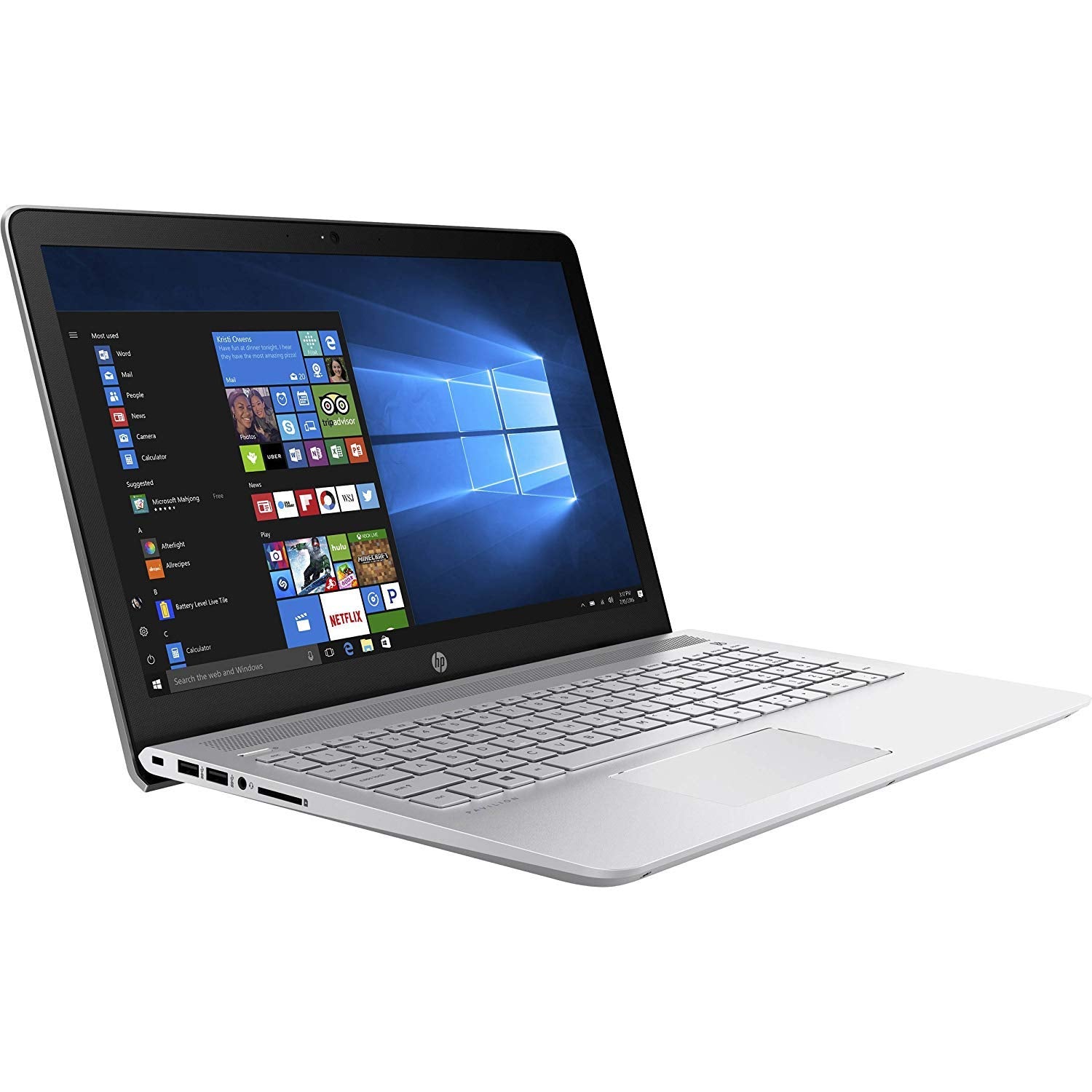 HP Pavilion 15 15.6' IPS Touchscreen Full HD (1920x1080) Business Laptop (Intel Quad Core i5 8250U, Type C, HDMI, WiFi AC, Windows 10) Choose from 8GB 16GB 32GB DDR4, 256GB 512GB 1TB SSD or HDD