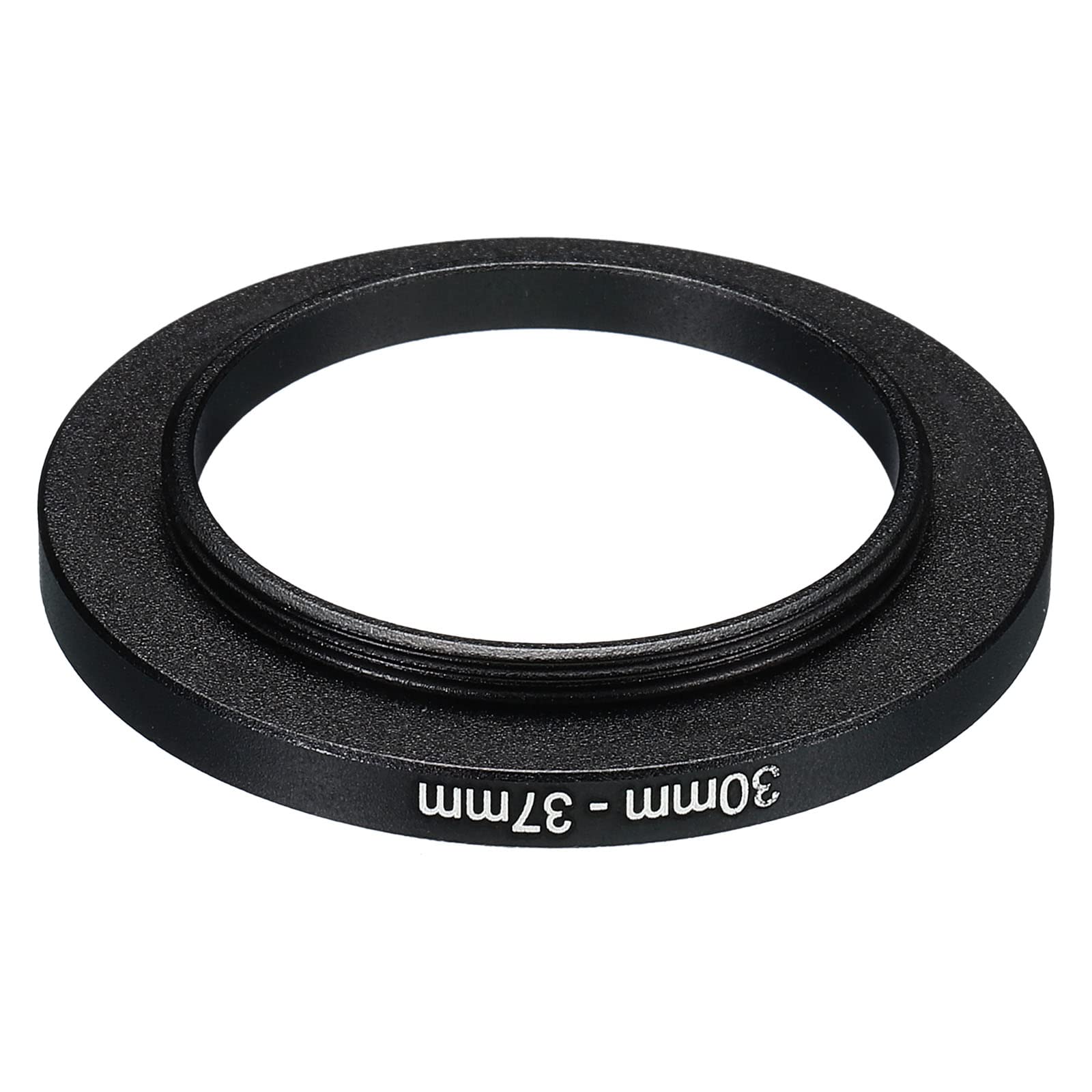 Patikil 30Mm 37Mm Metal Step Up Ring, Camera Lens Filter Adapter Ring Aluminum Filter Adapter Ring For Camera Lenses Hood, Black