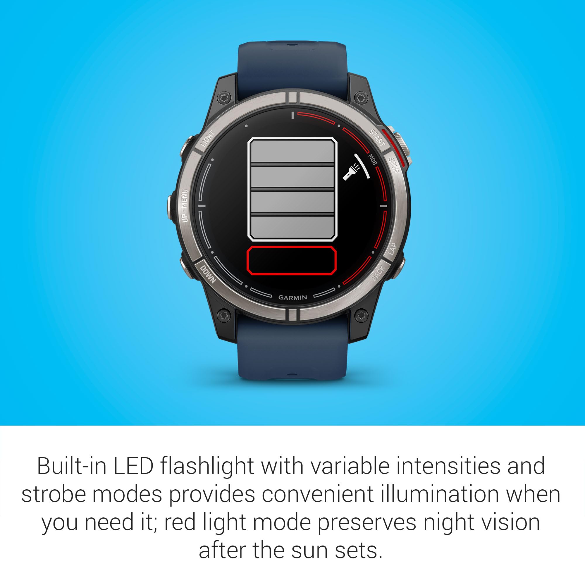 Garmin Quatix 7 Pro Premium Gps Marine Smartwatch With Amoled Display, Led Flashlight, Sailing And Watersport Activities, Fish F,WBEEAB0CLVQ3P1M