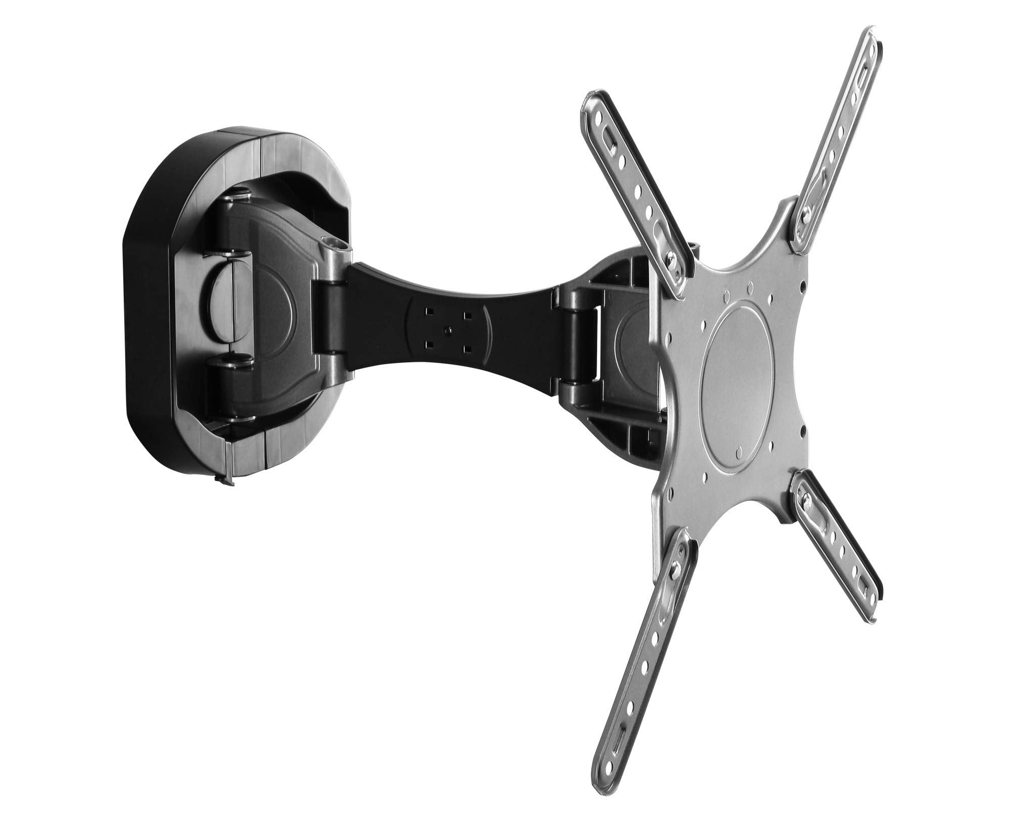 Link2Home Premium Full Motion Tv Wall Mount For Up To 55 Inch Tvs, Mounting Brackets For Led, Lcd, Oled Flat&Curved Tvs. Up To 5