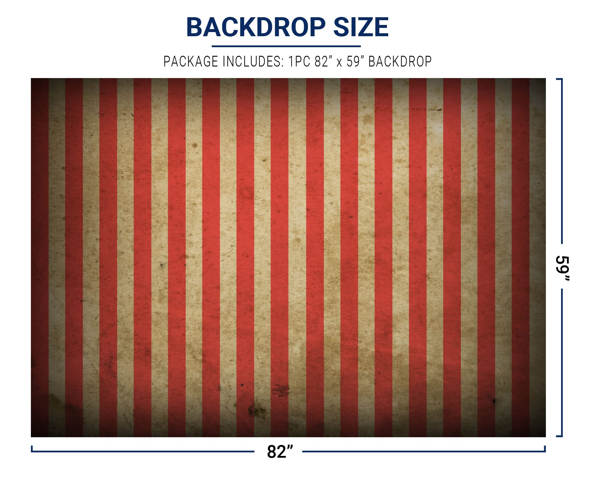 Allenjoy 7X5Ft Evil Halloween Circus Carnival Backdrop For Festival Red And White Stripes Yellowing Bloody Splatter Party Decor Horrorible Prom Portrait Photography Background Photobooth Studio Props