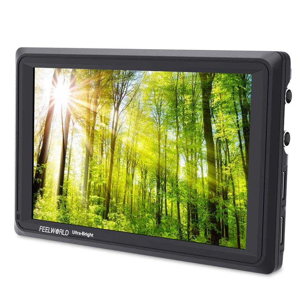 FEELWORLD FW279S 7 Inch Ultra Bright 2200nit DSLR Camera Field Monitor Daylight Viewable High Brightness Full HD 1920x1200 3G SD
