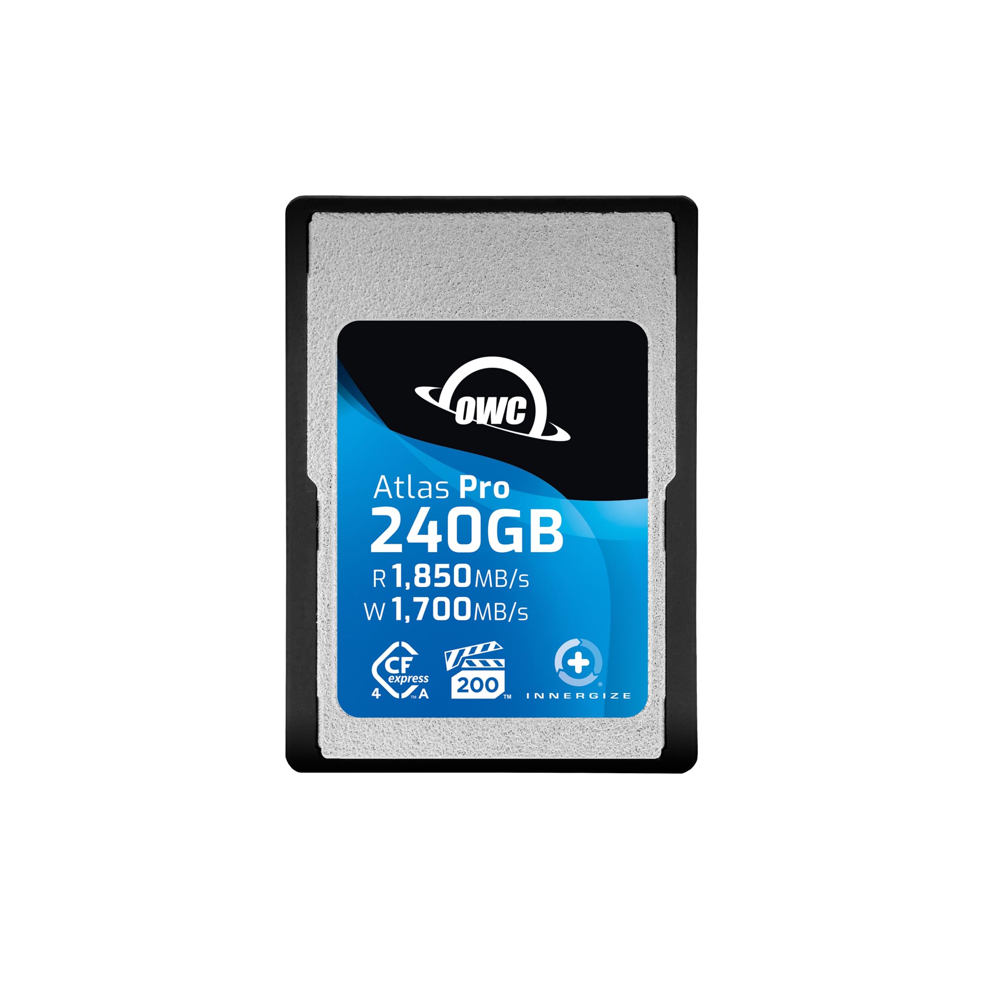 OWC 240GB Atlas Pro High Performance Cfexpress 4.0 Type A Memory Card Professional Grade, up to 1850MB/s Read and 1700MB/s Write