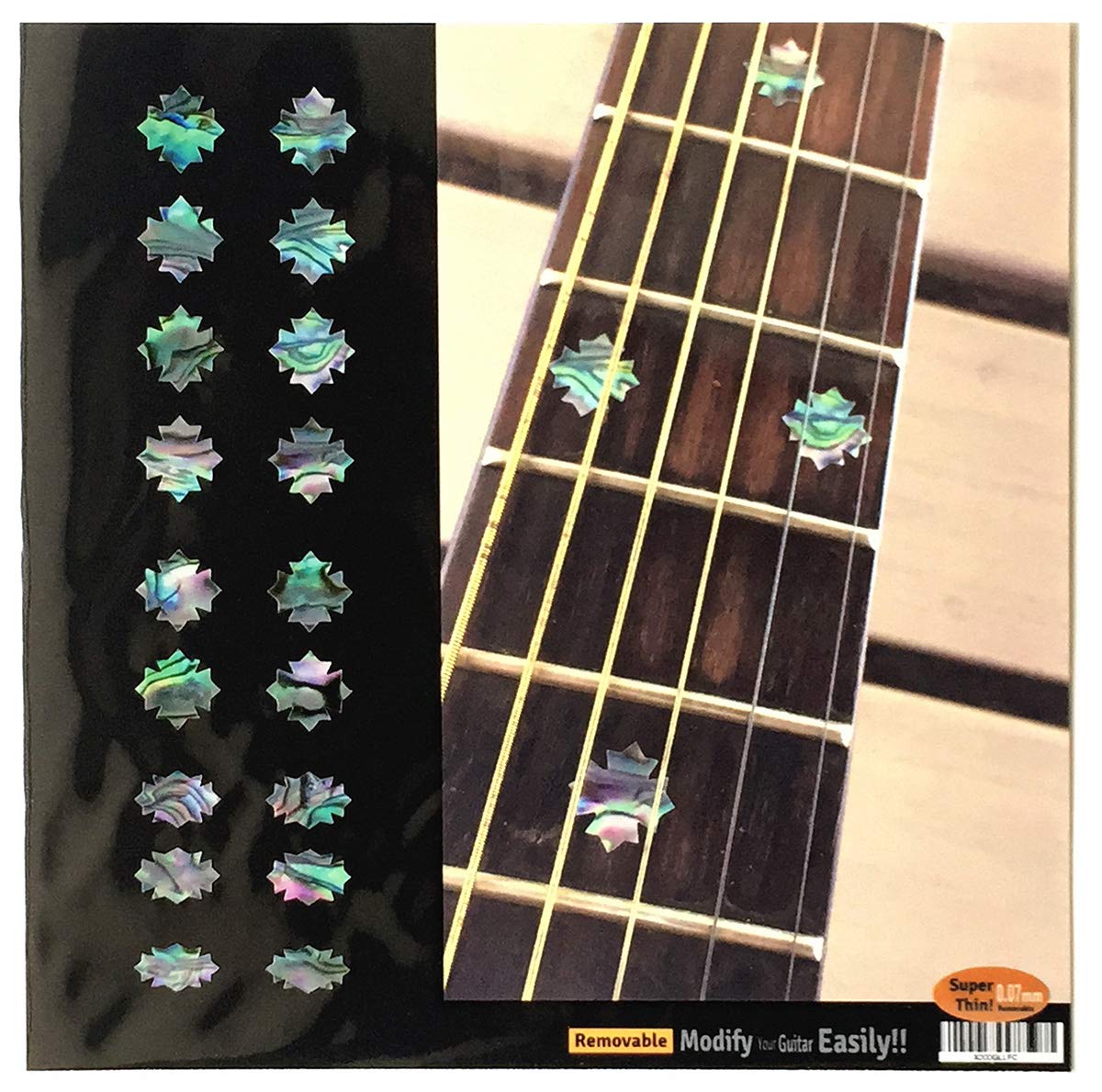 Traditional Snowflake (Avalon Mix) Inlay Sticker