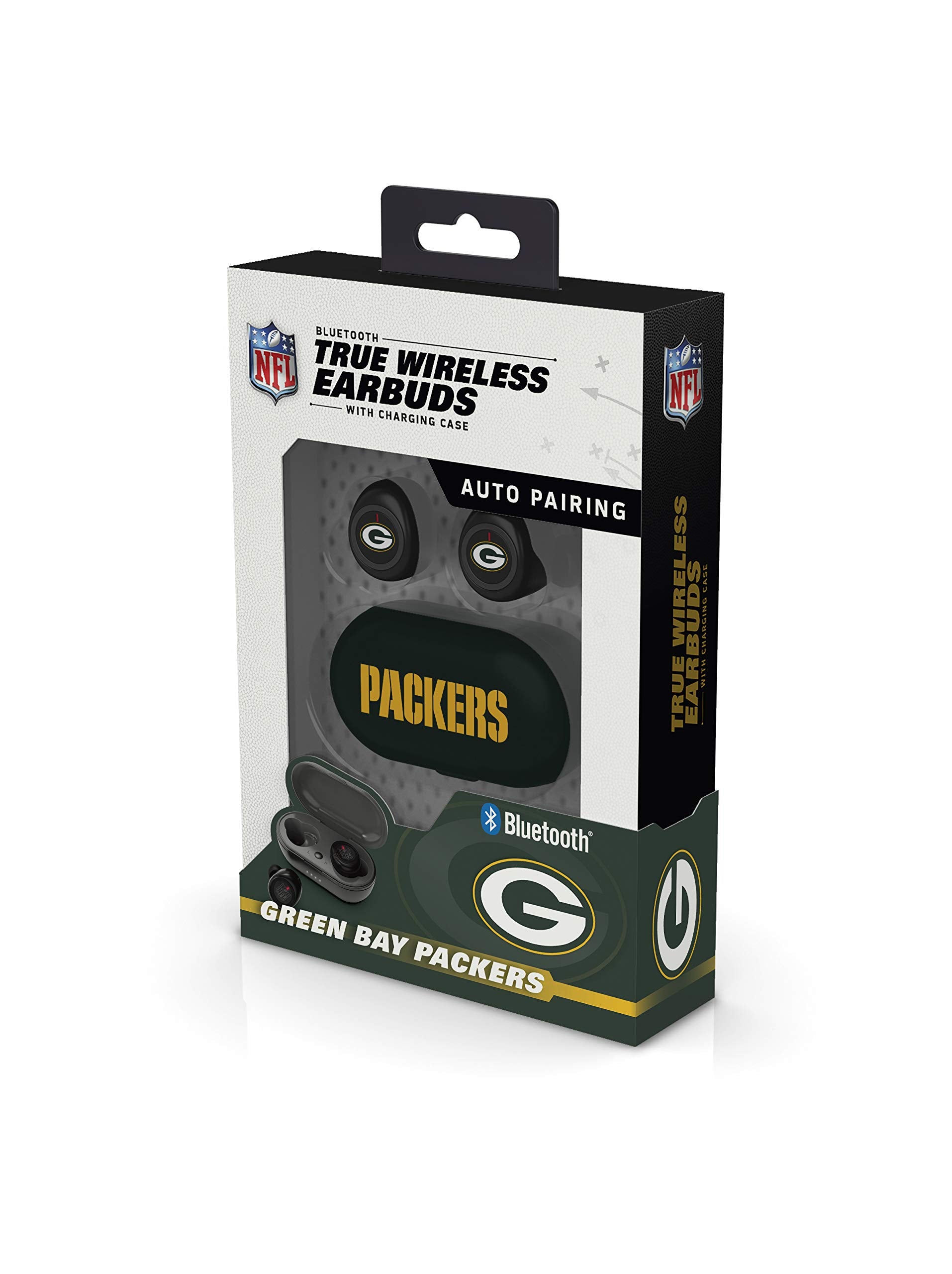 Soar Nfl True Wireless Earbuds, Green Bay Packers