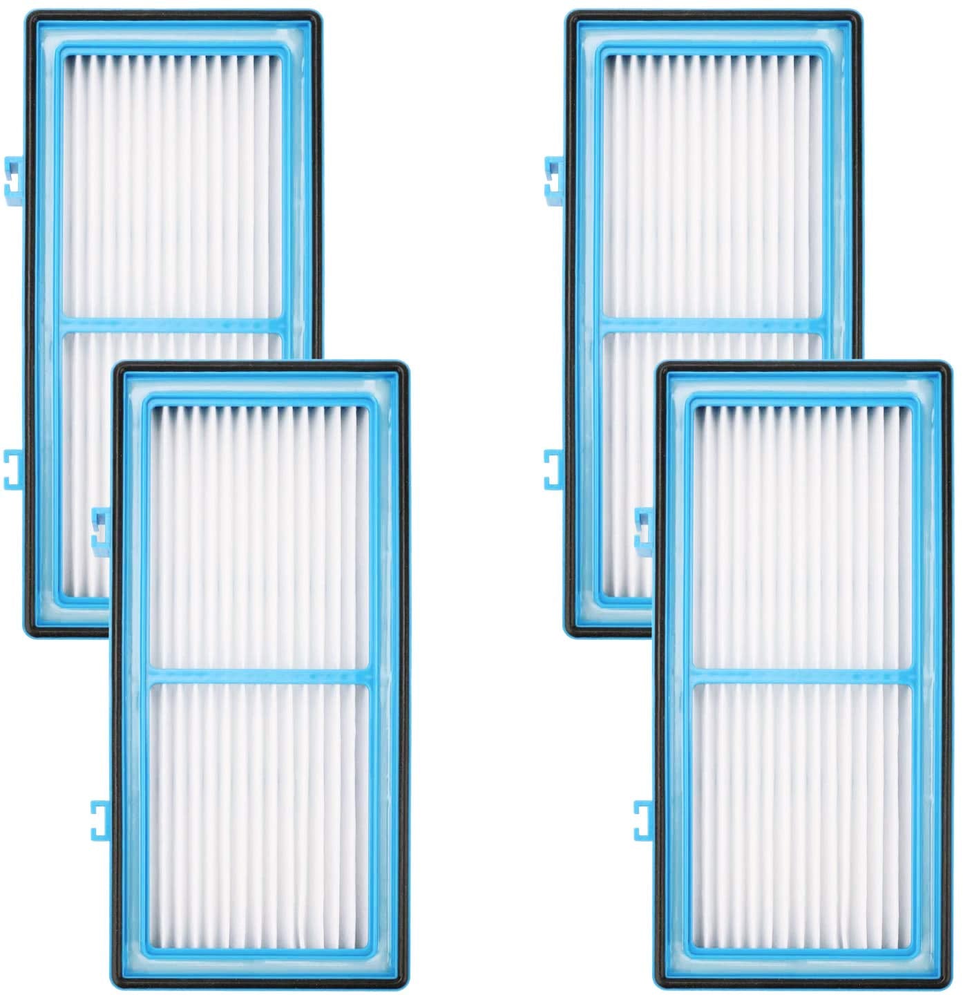 Uouolonun 4 Sets Hapf30At Blue True Hepa Filter Replacement For Holmes Air Purifier Models Aer1 Series, Hapf300At For Replacemen