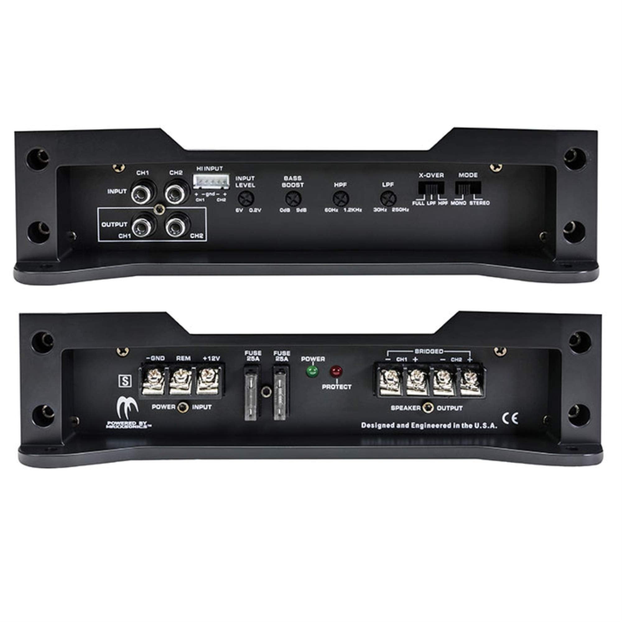 Powerzone 4-Channel Class Ab Amp (2, 000 Watts)