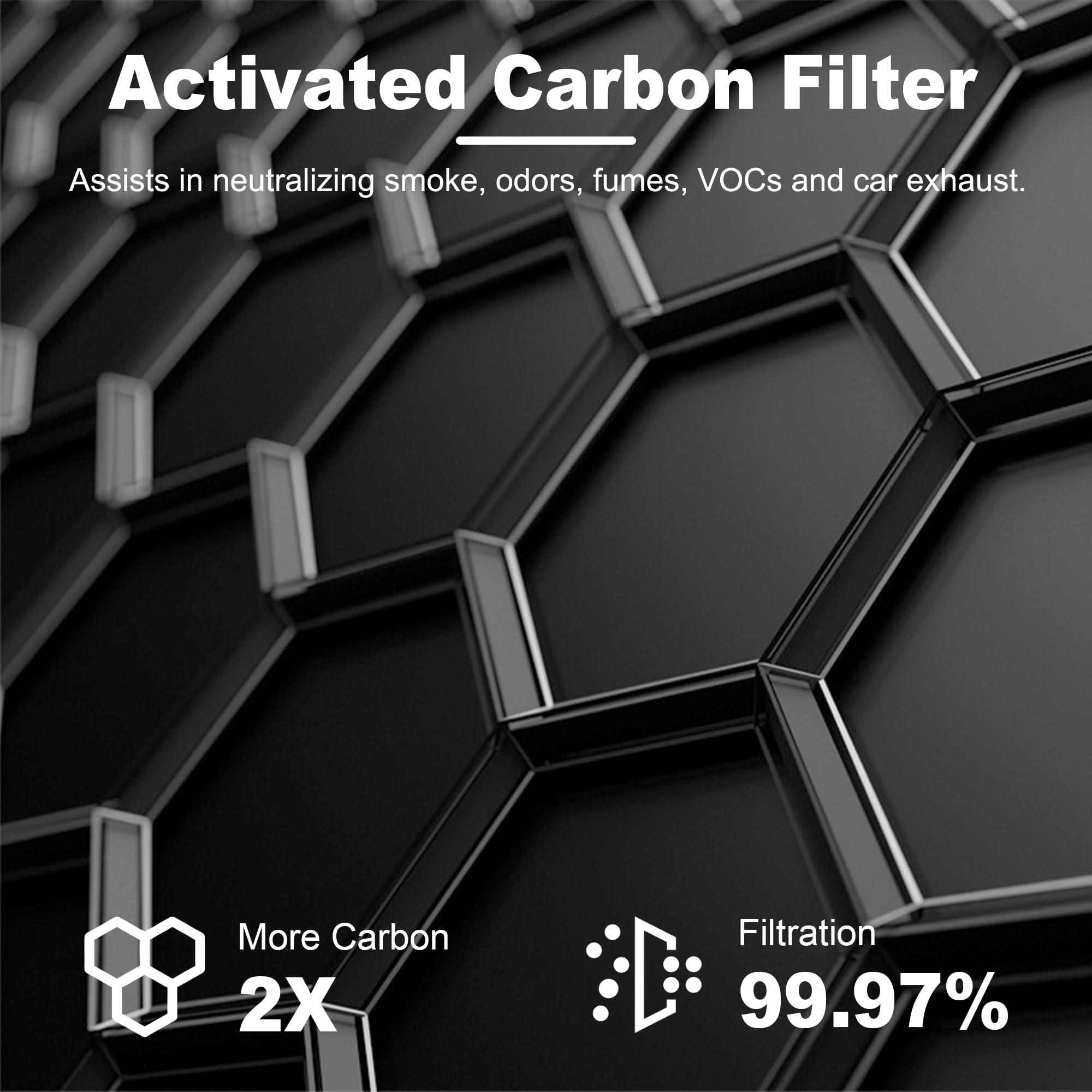 Mk01 & Mk06 True Hepa Filter Replacement For Mk01, Mk06, Tz K1 And Dh Jh01 Air Purifier, Pet Dander Version, Green, 2 Pack