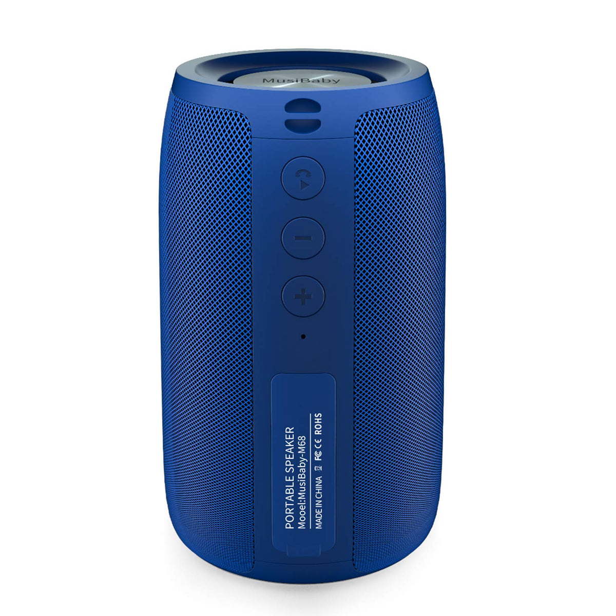 Bluetooth Speaker,Musibaby Speaker,Outdoor, Portable,Waterproof, Speakers Bluetooth Wireless,Dual Pairing, Bluetooth 5.0,Loud Stereo,Booming Bass,1500 Mins Playtime For Home&Party Speaker Gifts(Blue)