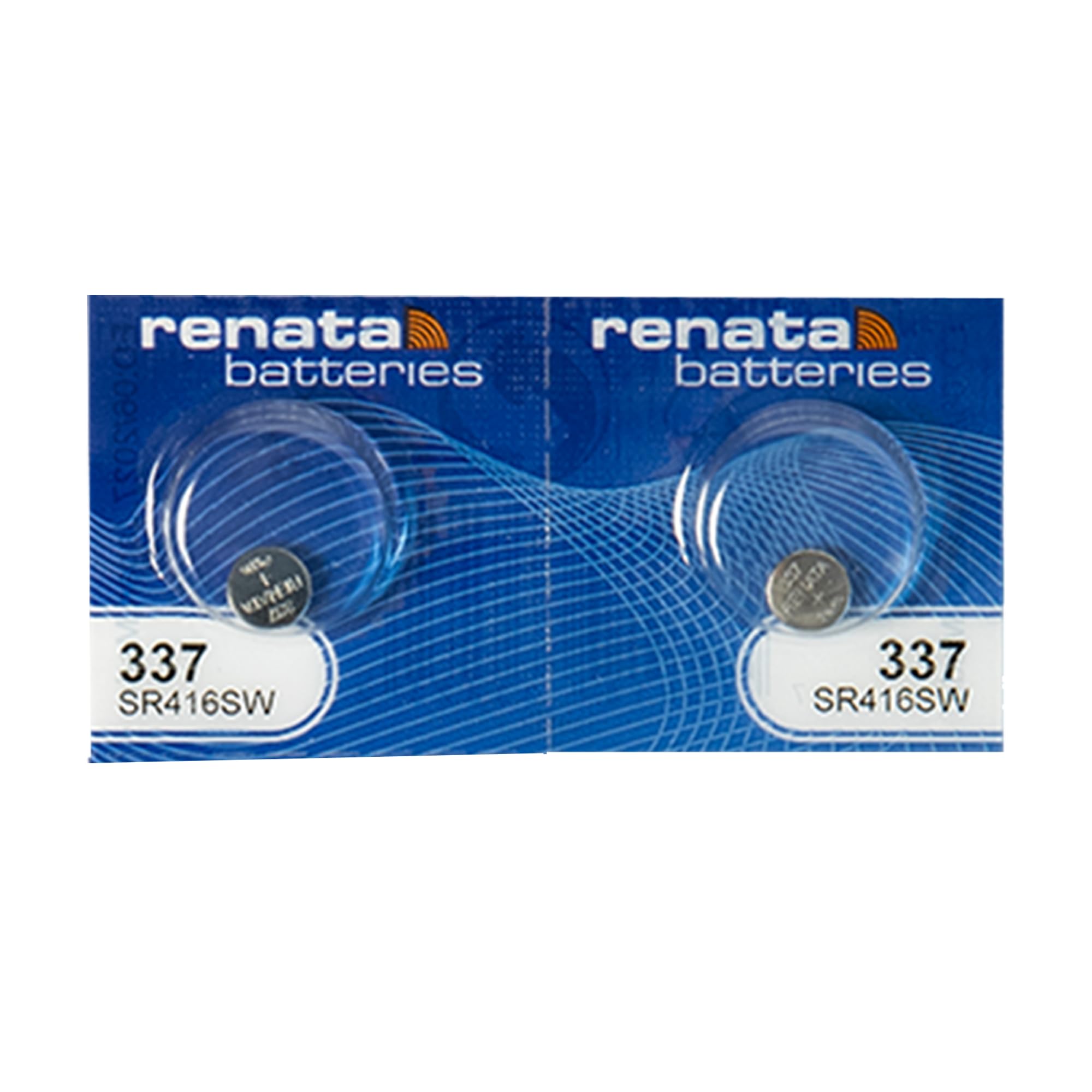 Renata 337 Sr416Sw Batteries   1.55V Silver Oxide 337 Watch Battery (2 Count)