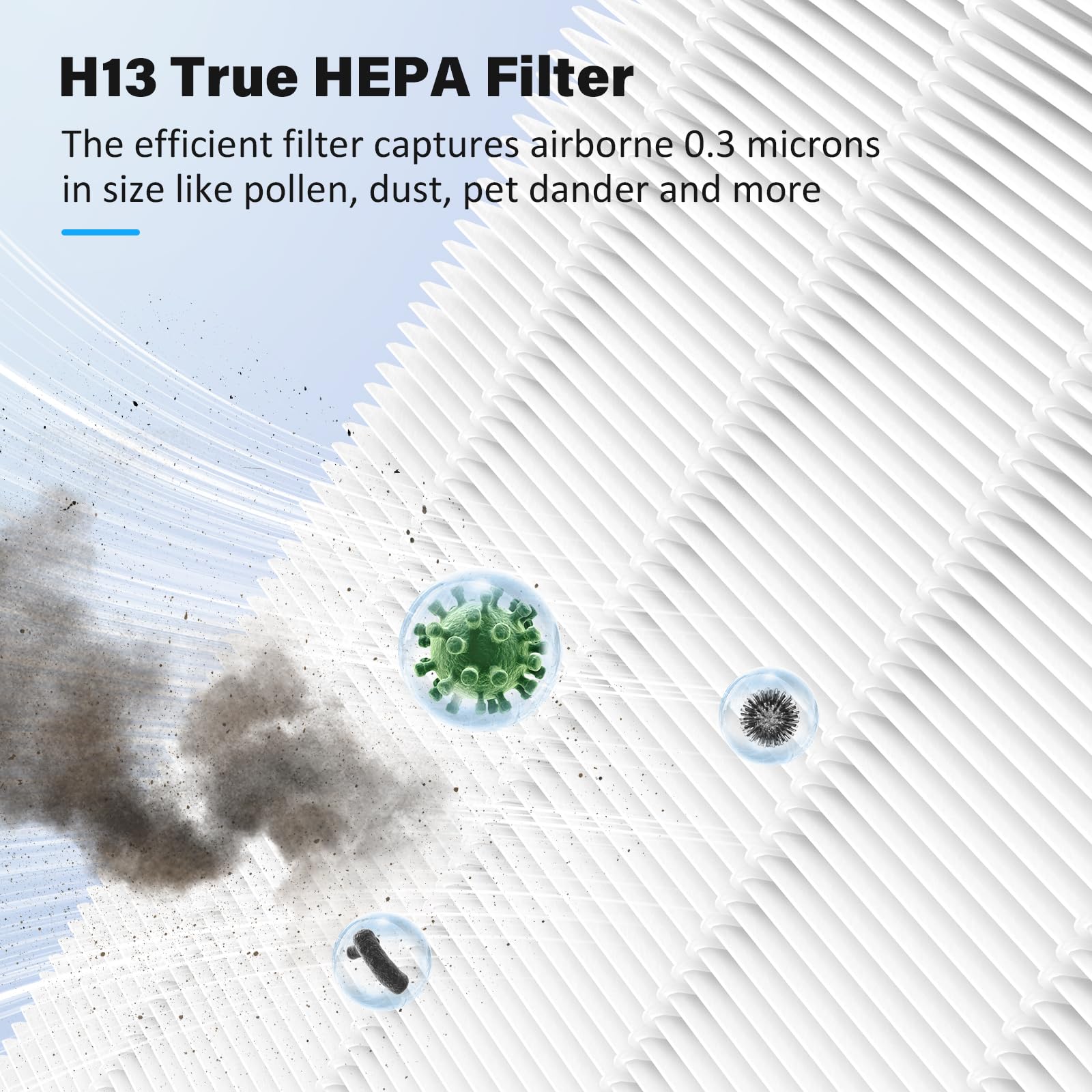 Cfkreya True Hepa Filter Replacement Compatible With Fellowes Aeramax 290/300/Dx95 Purifiers, Only 3 Packs Of True Hepa Air Filt